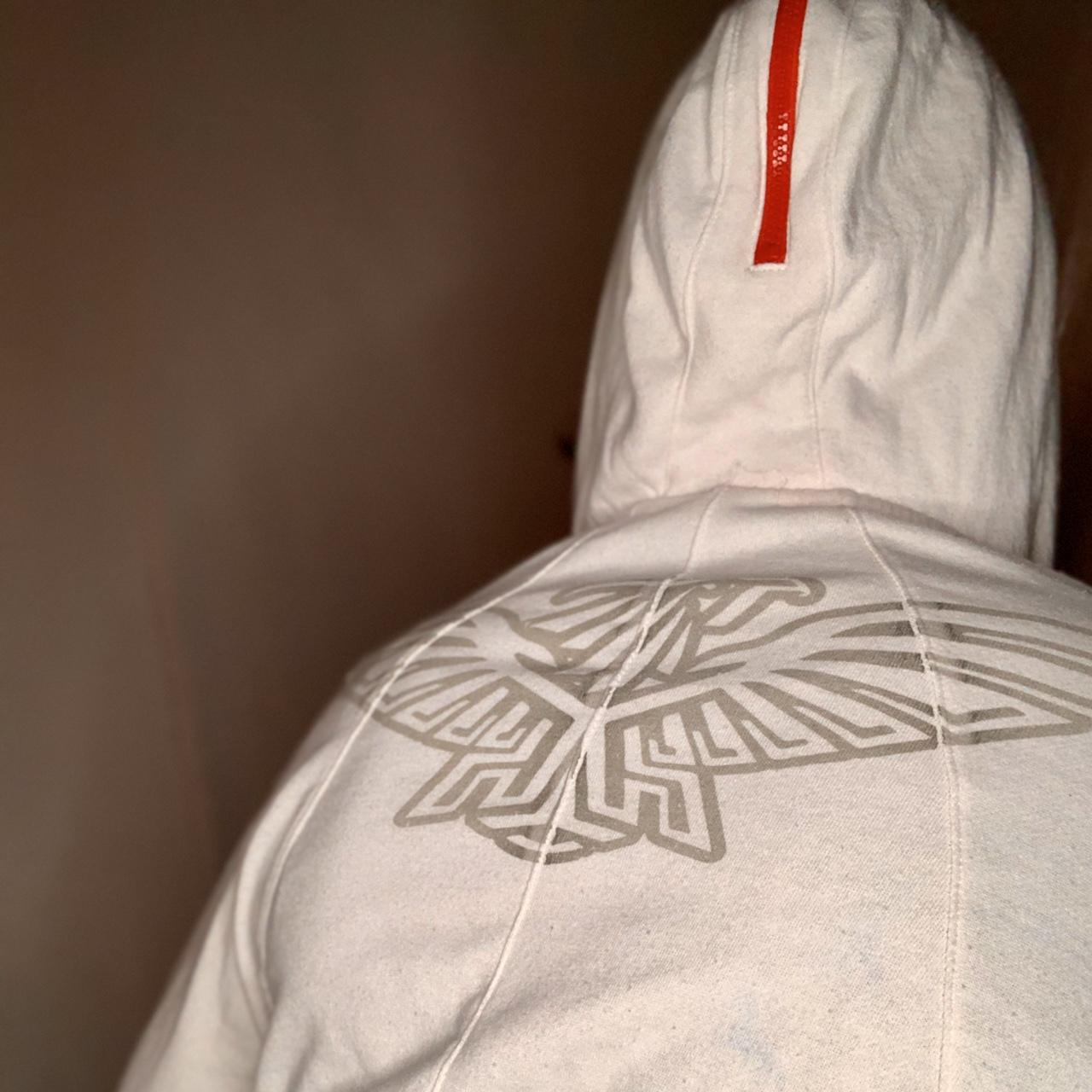White Assassins Creed Desmond Miles Hoodie. Size... | Depop, image size:1280x1280