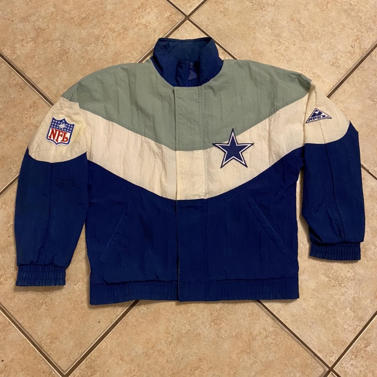 Dallas Cowboys Apex One Pro Line Jacket NFL Vintage - Depop