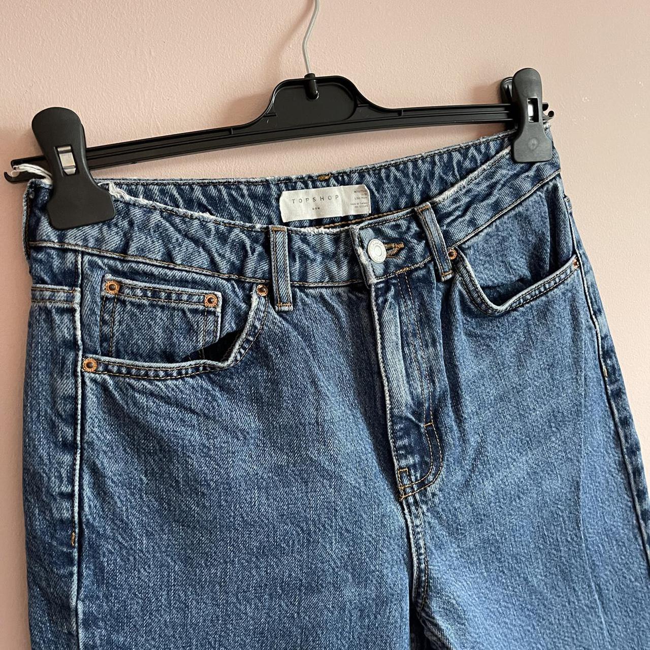 A classic pair of stonewash Topshop Mom jeans uk... - Depop