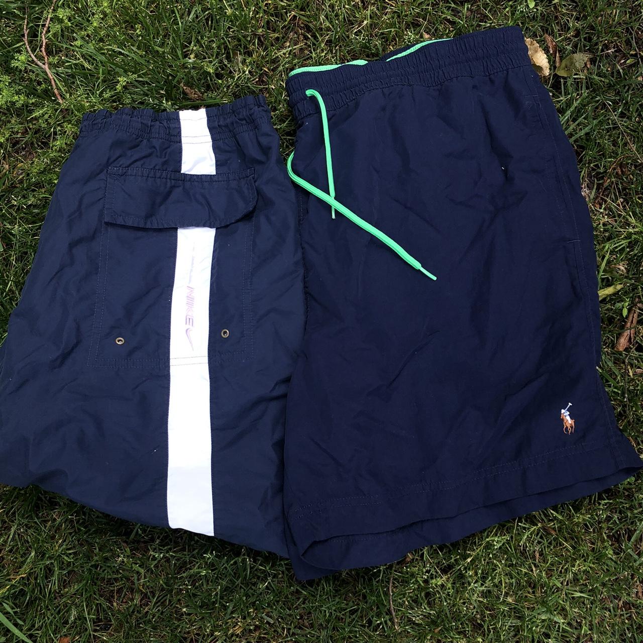 Nike Men's Navy and Blue Swim-briefs-shorts (3)
