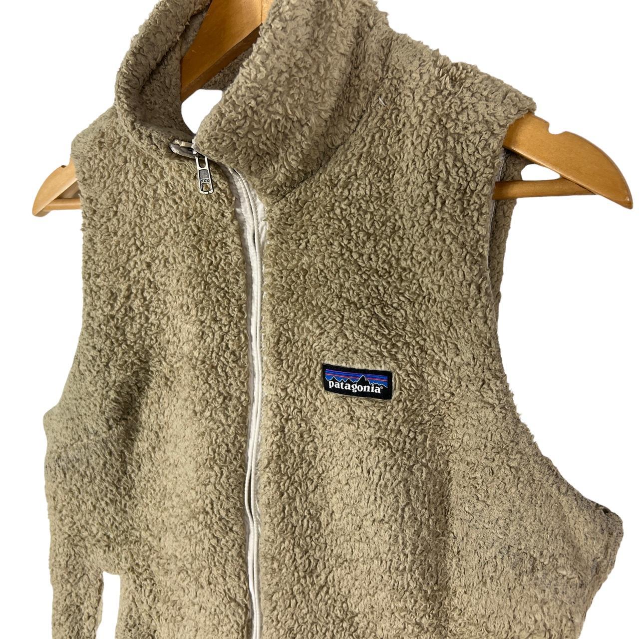 Vintage PATAGONIA Vest Fleece Sleeveless Sherpa... Depop