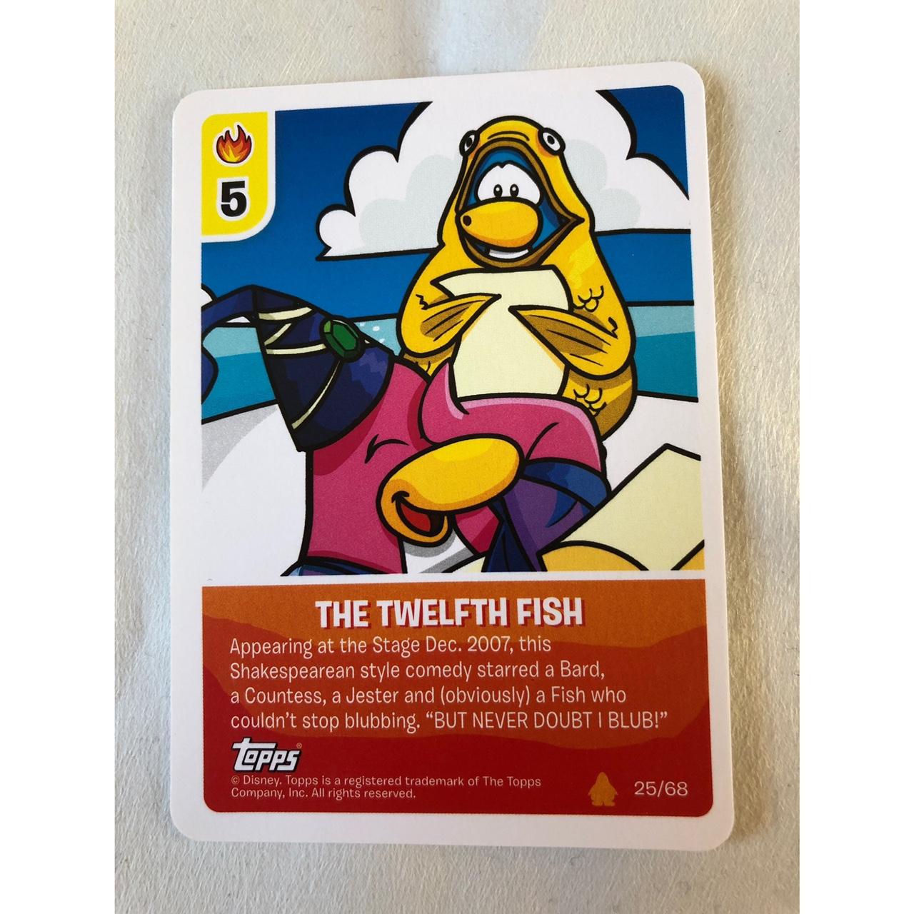 Club Penguin Card-Jitsu Trading Cards - Crispy Boy 