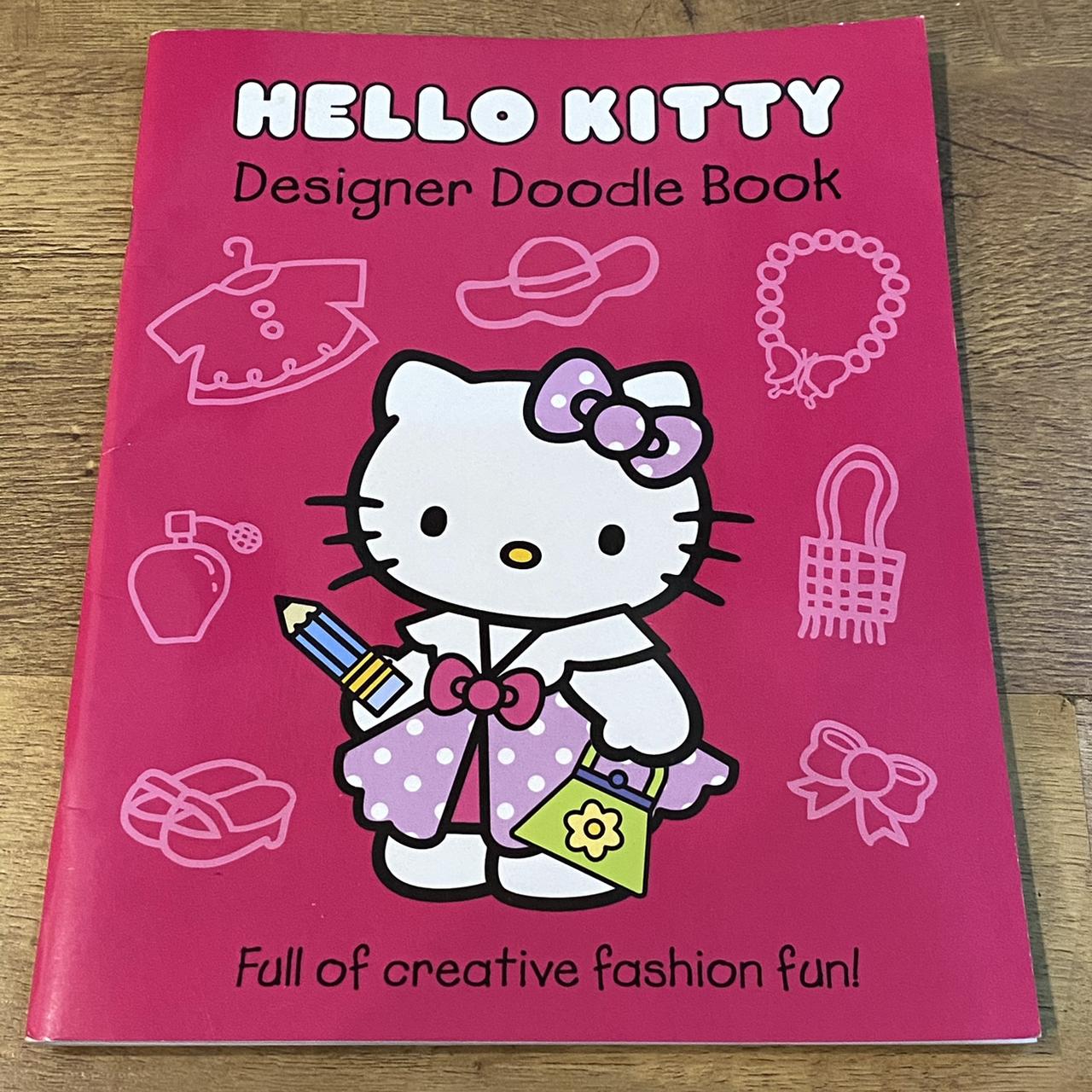 Hello Kitty Designer Doodle Book 1648 Pages Have Depop 