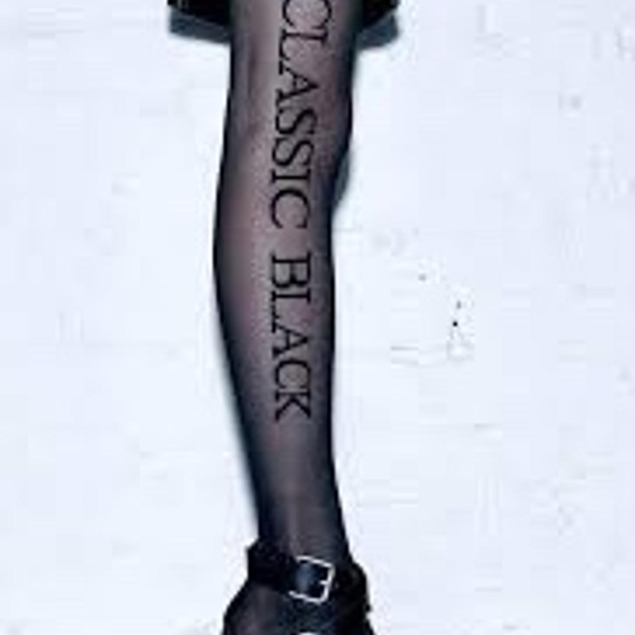 alexander wang classic black tights OS New Wth