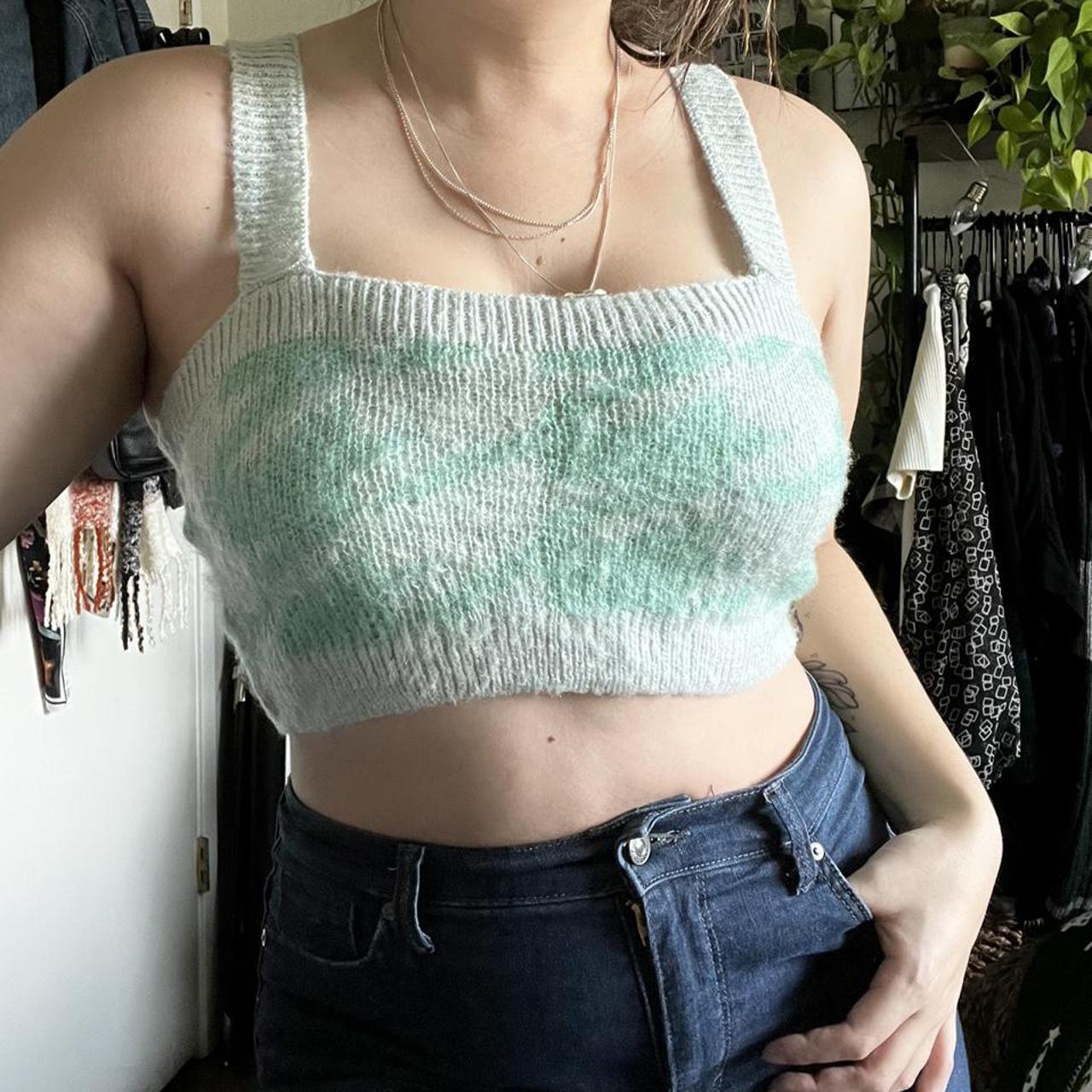 Wild fable fuzzy crop top sale