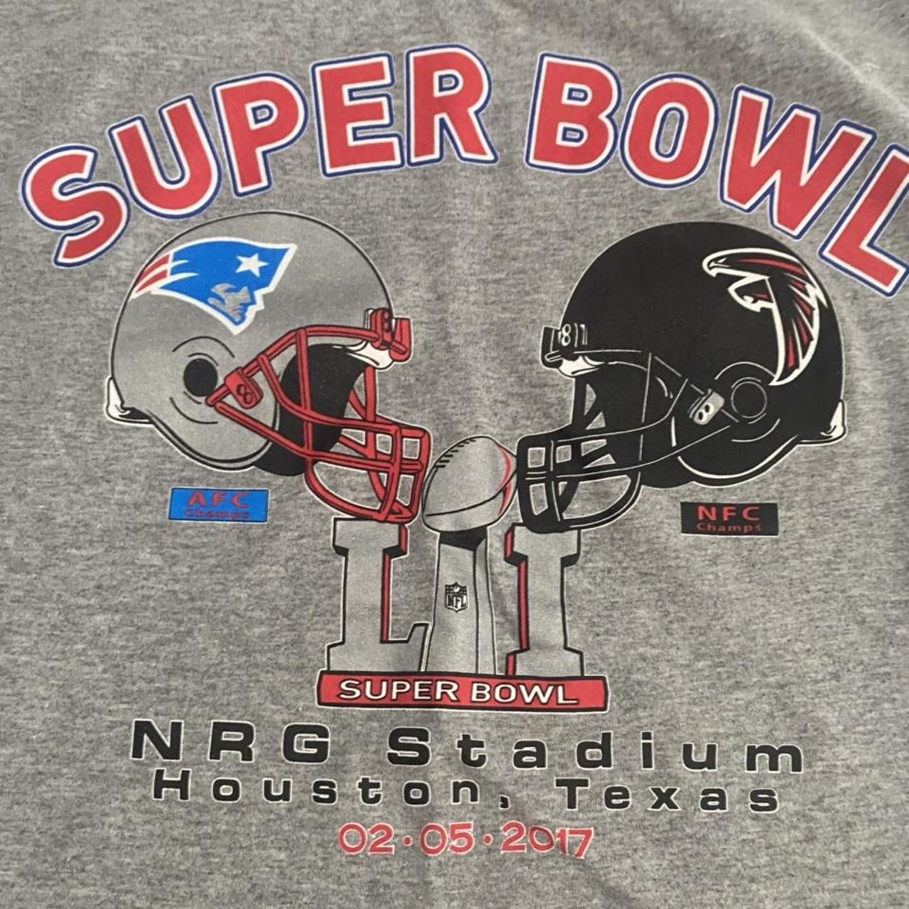 2017 Large NFL Superbowl LI, Atlanta Falcons vs New - Depop