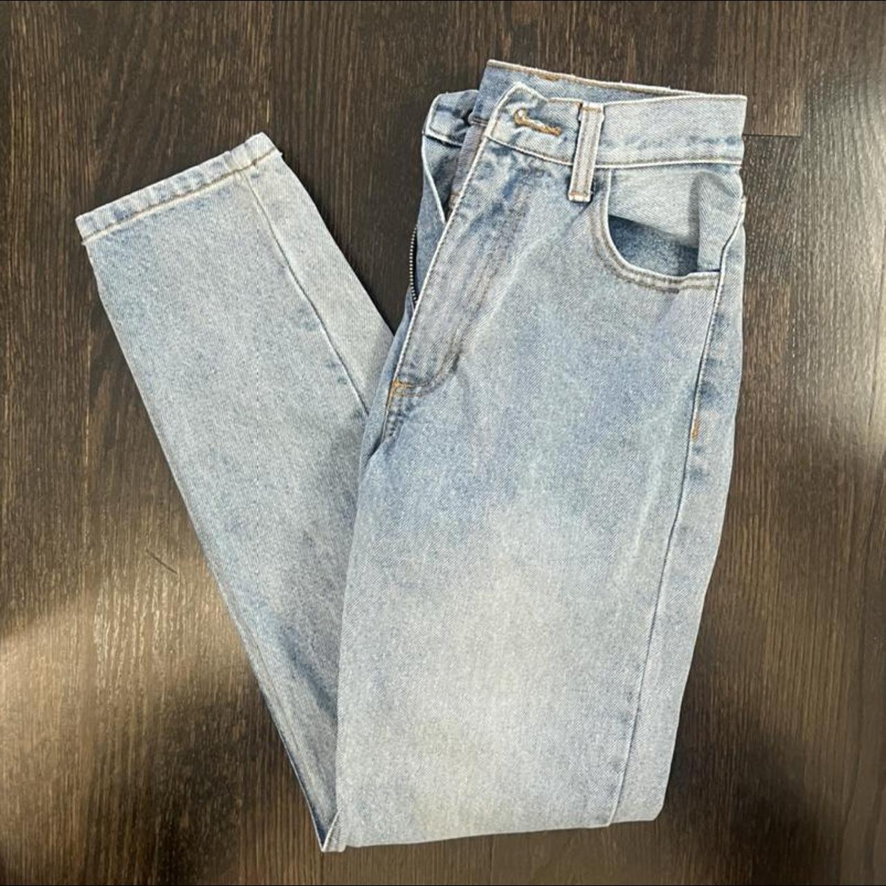 Jane Light Wash Jeans — Brandy Melville • Size... - Depop