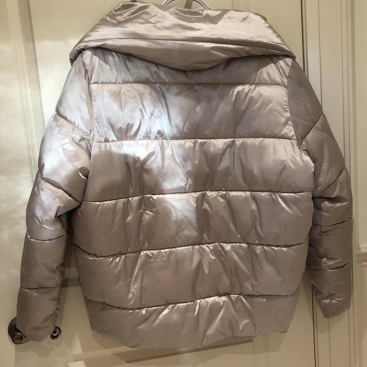 Pale Pink large puffer jacket from Be Fore Dawn... - Depop