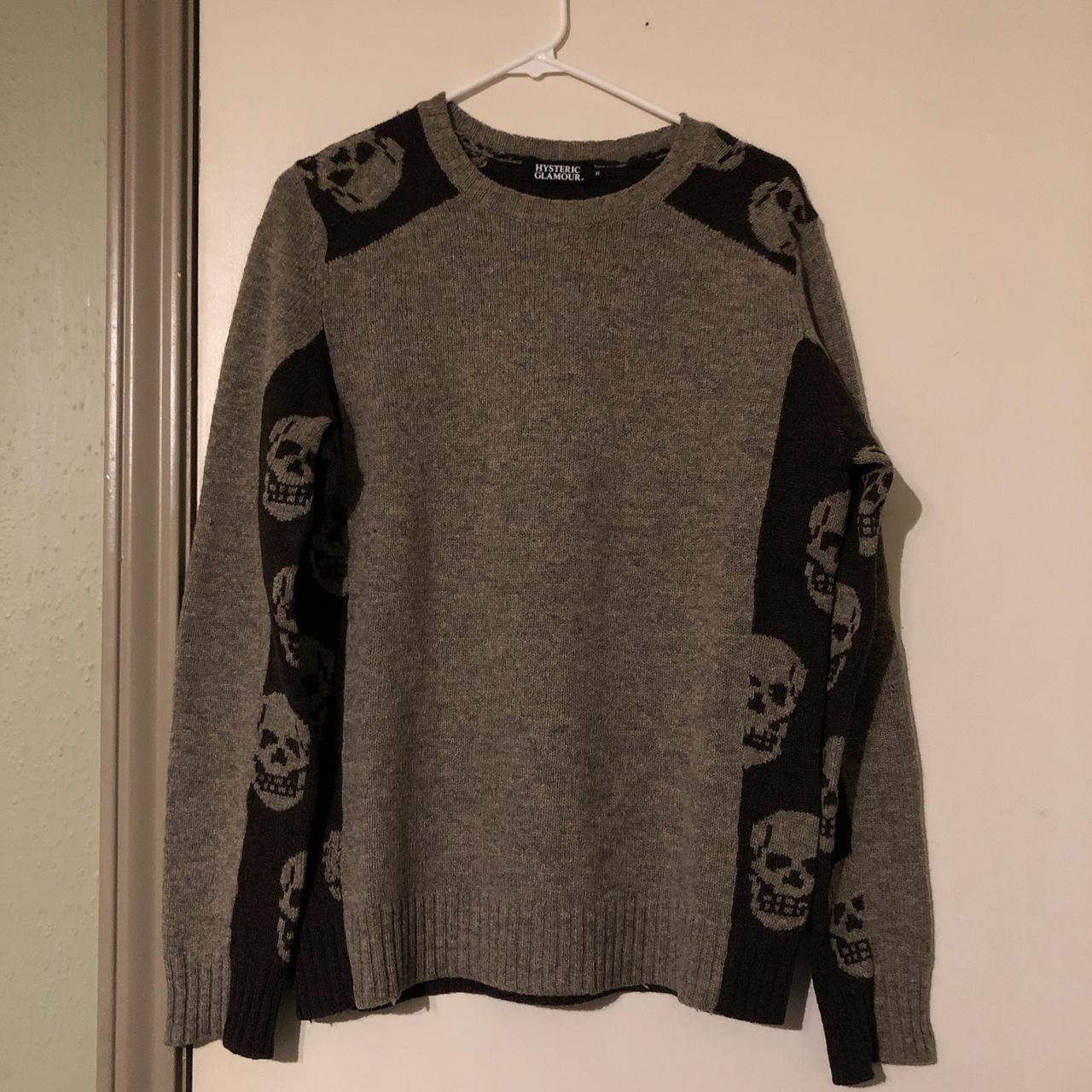 Hysteric Glamour Men's Brown and Black Jumper