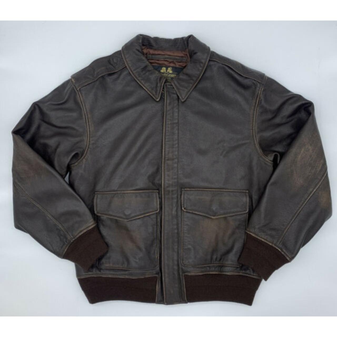 willis & geiger leather bomber jacket