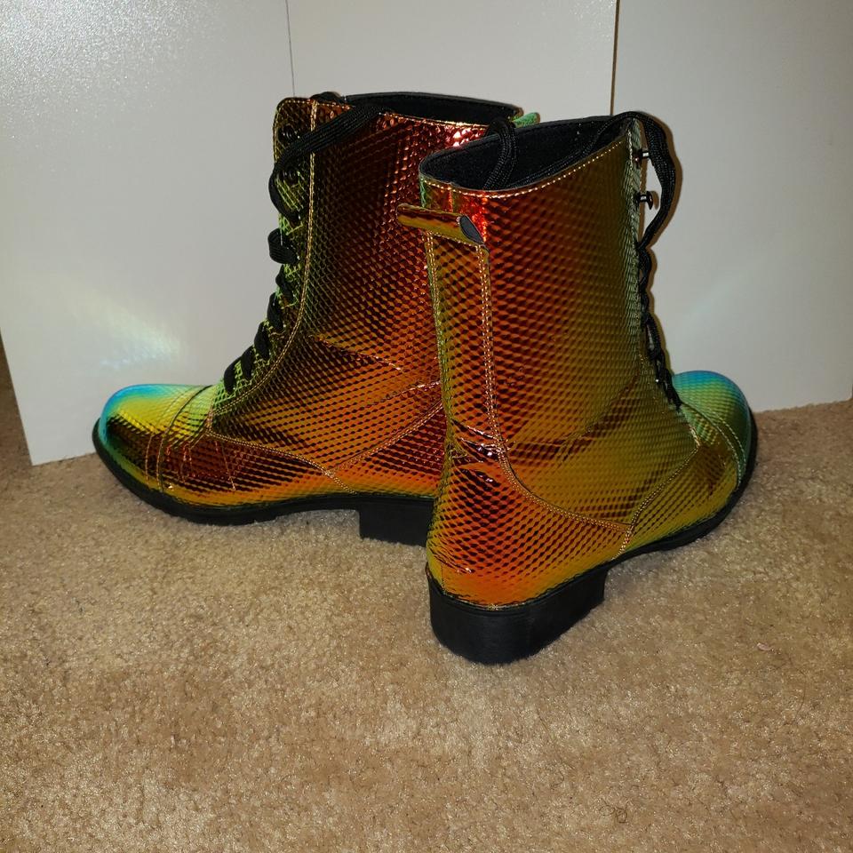 Mermaid hot sale combat boots