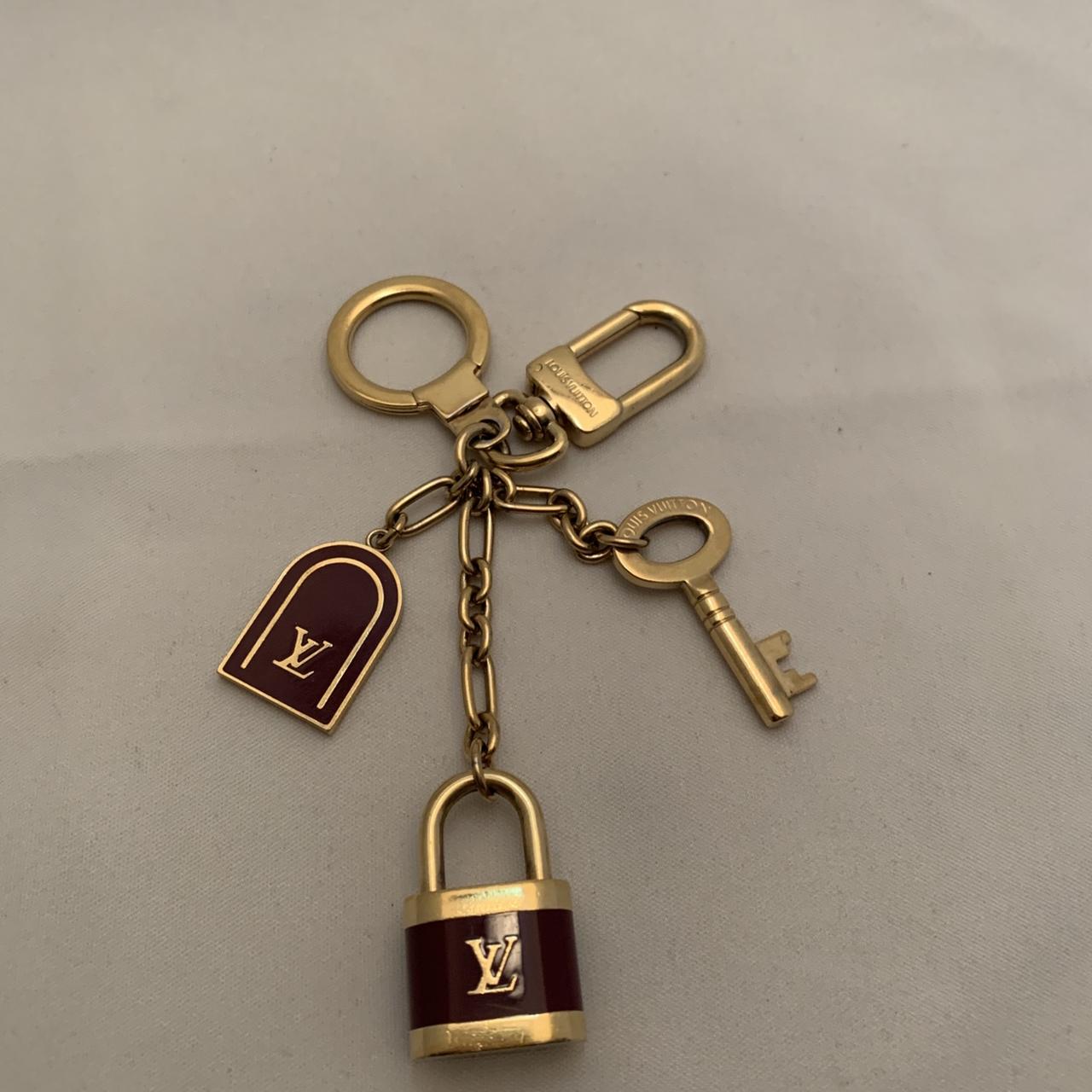 Louis Vuitton Lock and Key Bag Charm! Has some - Depop