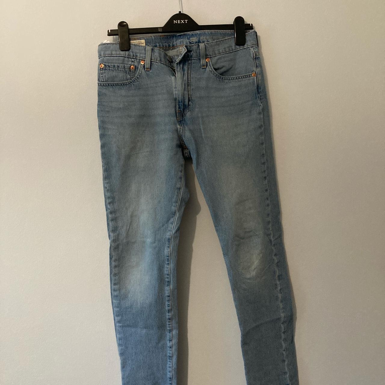 Levi’s 510 Blue Skinny Jeans Size W31L32 Some small... - Depop