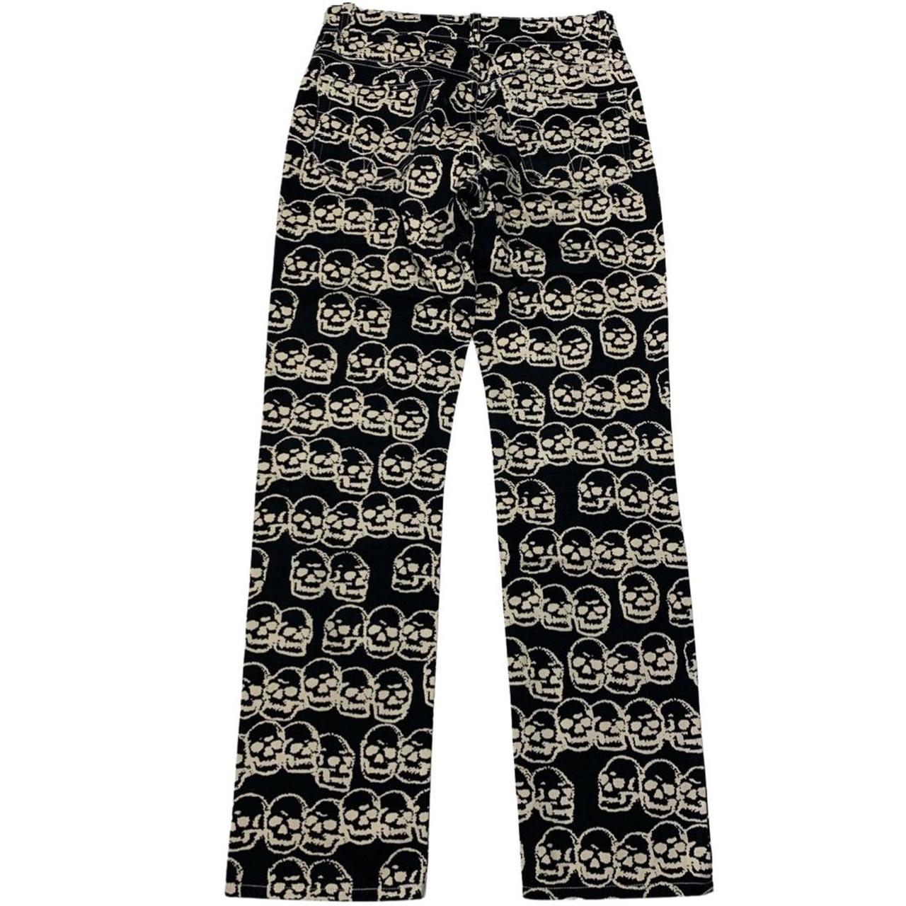 Authentic 90's Hysteric Glamour Skull Jeans •Size: | Depop
