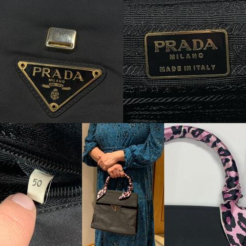 Prada vela nylon crossbody bag in pink 8 x 6' - Depop