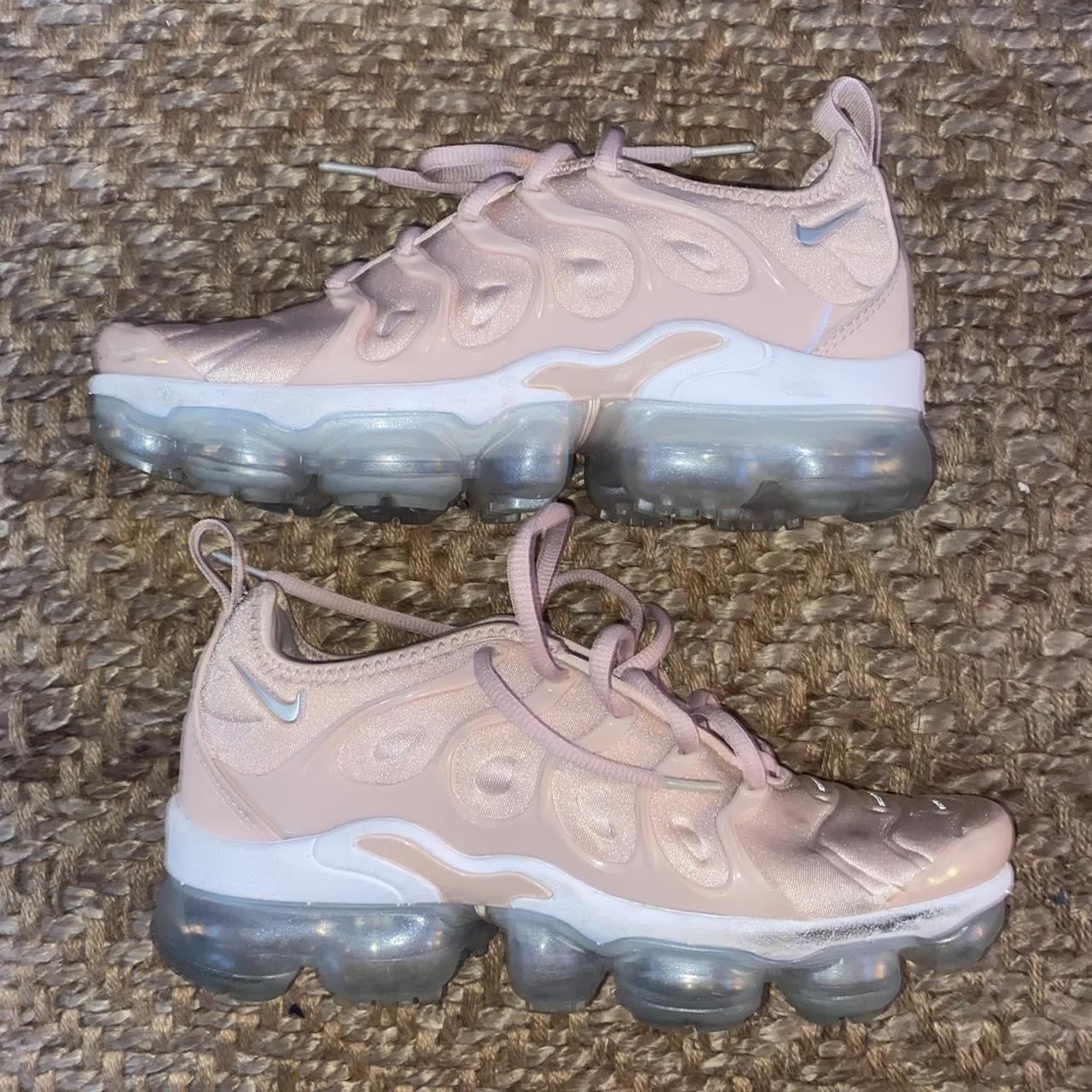 Pink Nike Air Vapormax They are barely worn since... - Depop