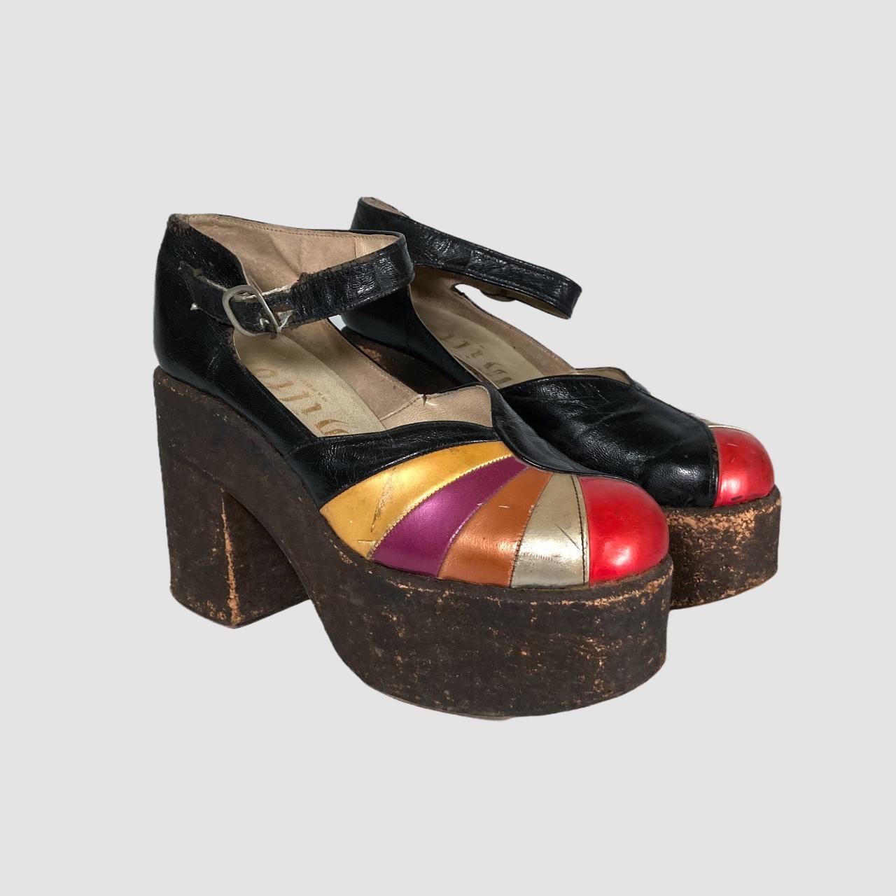 old platform shoes