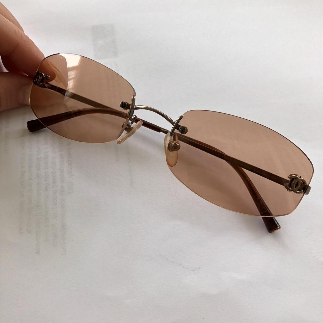 rose gold chanel sunglasses