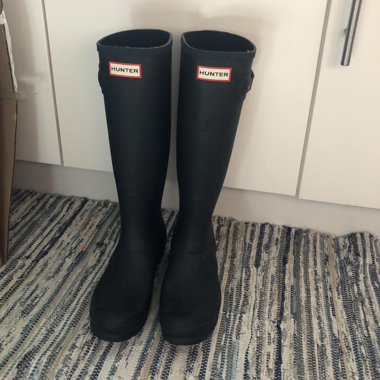 Worn only once!!! These boots are in great... - Depop