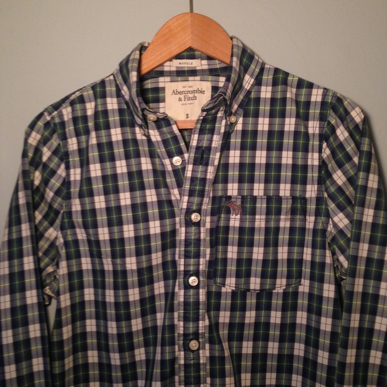 Abercrombie & Fitch shirt; men's size small; in... - Depop