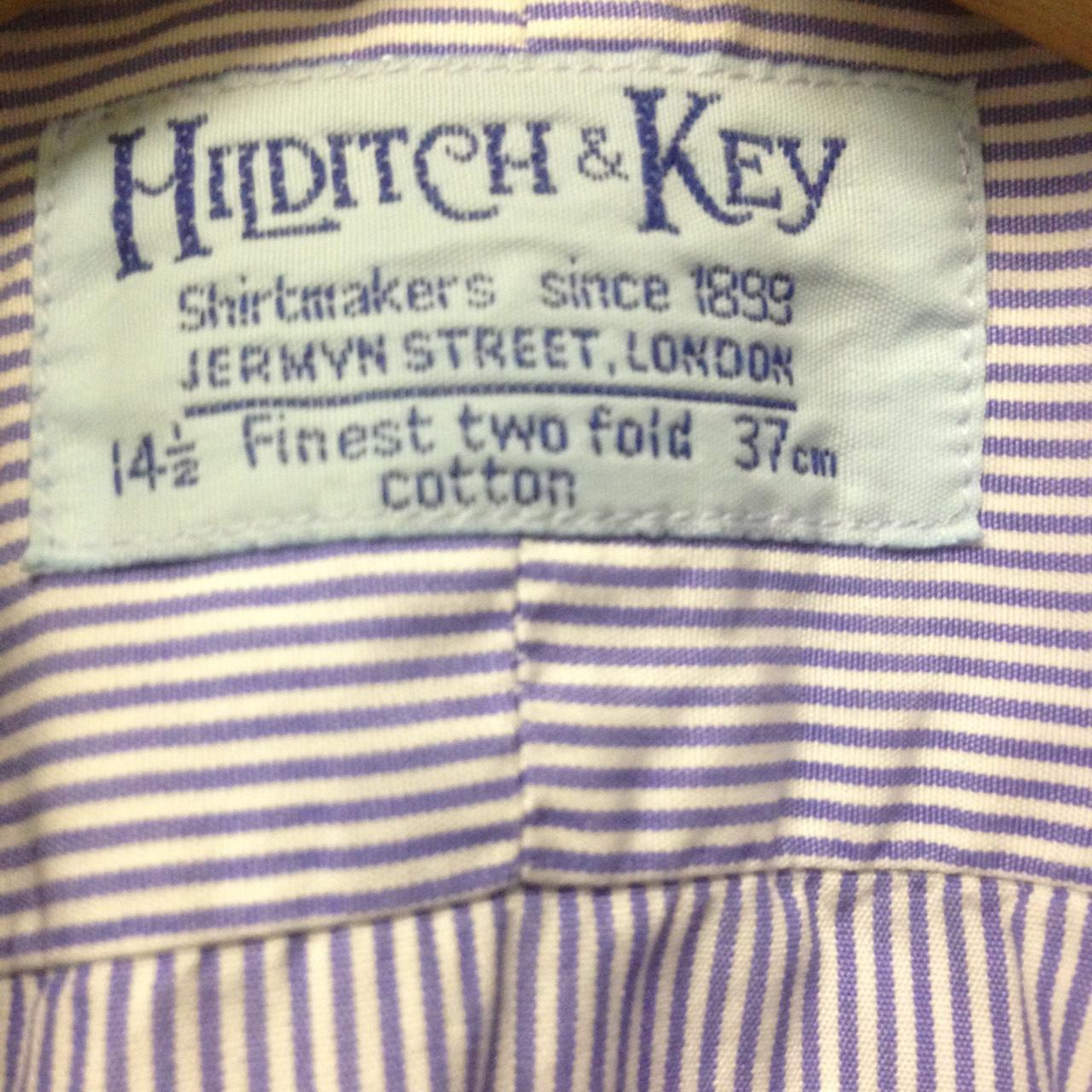Hilditch & Key, Jermyn Street shirt; in excellent... Depop