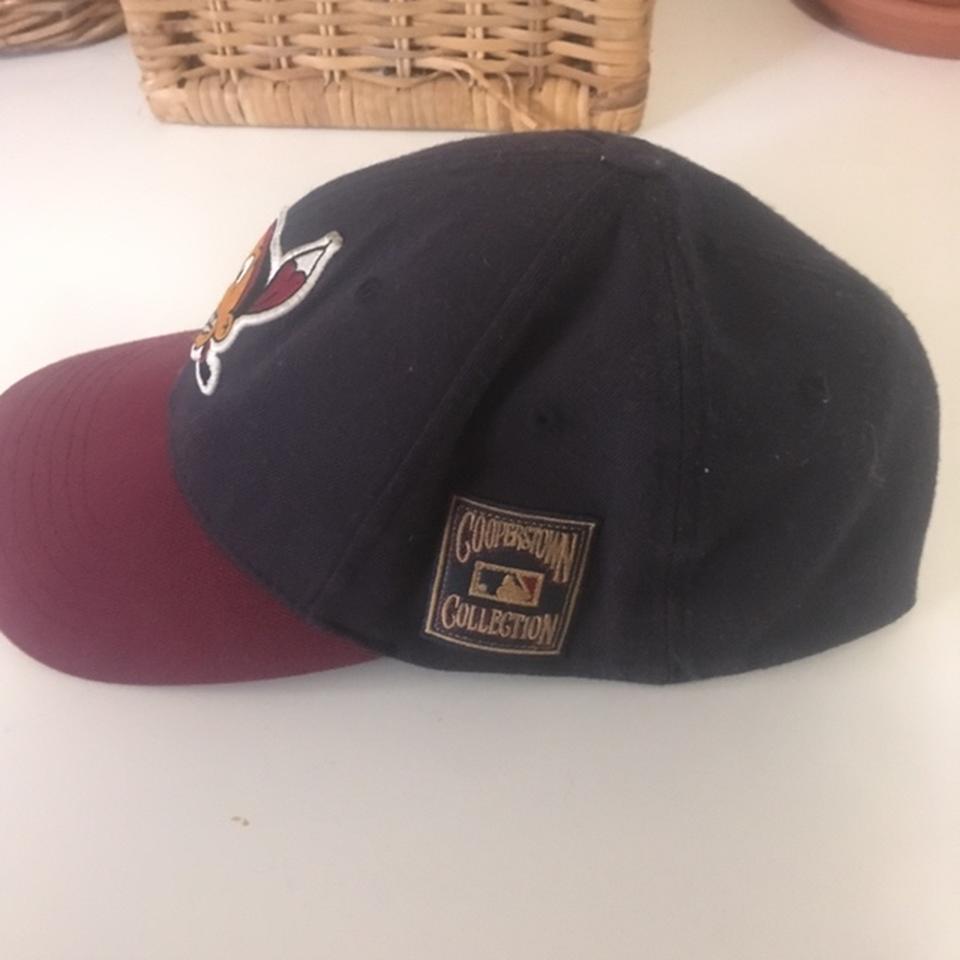 Vintage Louisville Slugger Baseball Cap Hat Leather - Depop