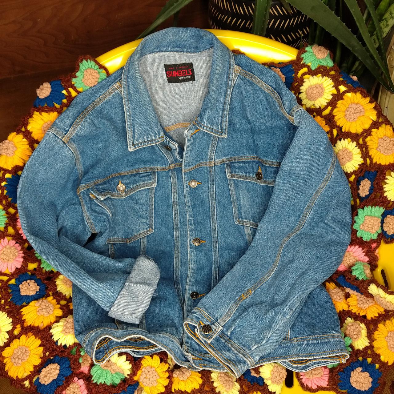 !On Hold! Vintage 1990 Sunbelt Sportswear Denim... Depop