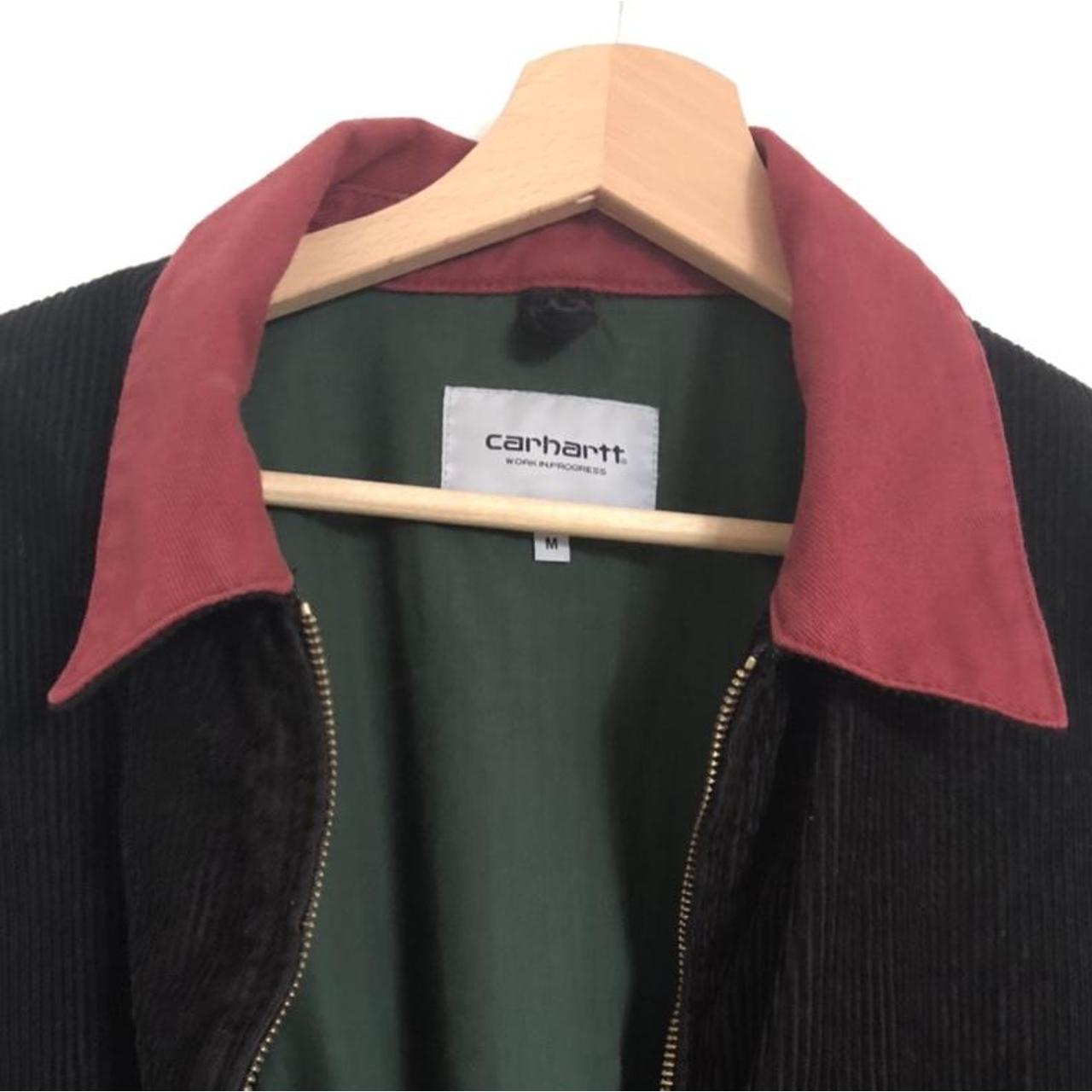 Corduroy Collar Red And Black Carhartt Jacket Carhartt X Pass Port