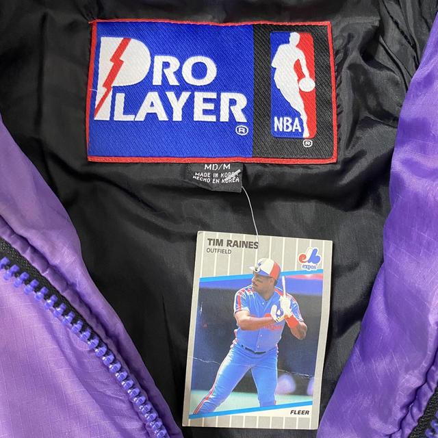 Vintage Los Angeles Lakers Puffer Jacket NBA Pro - Depop