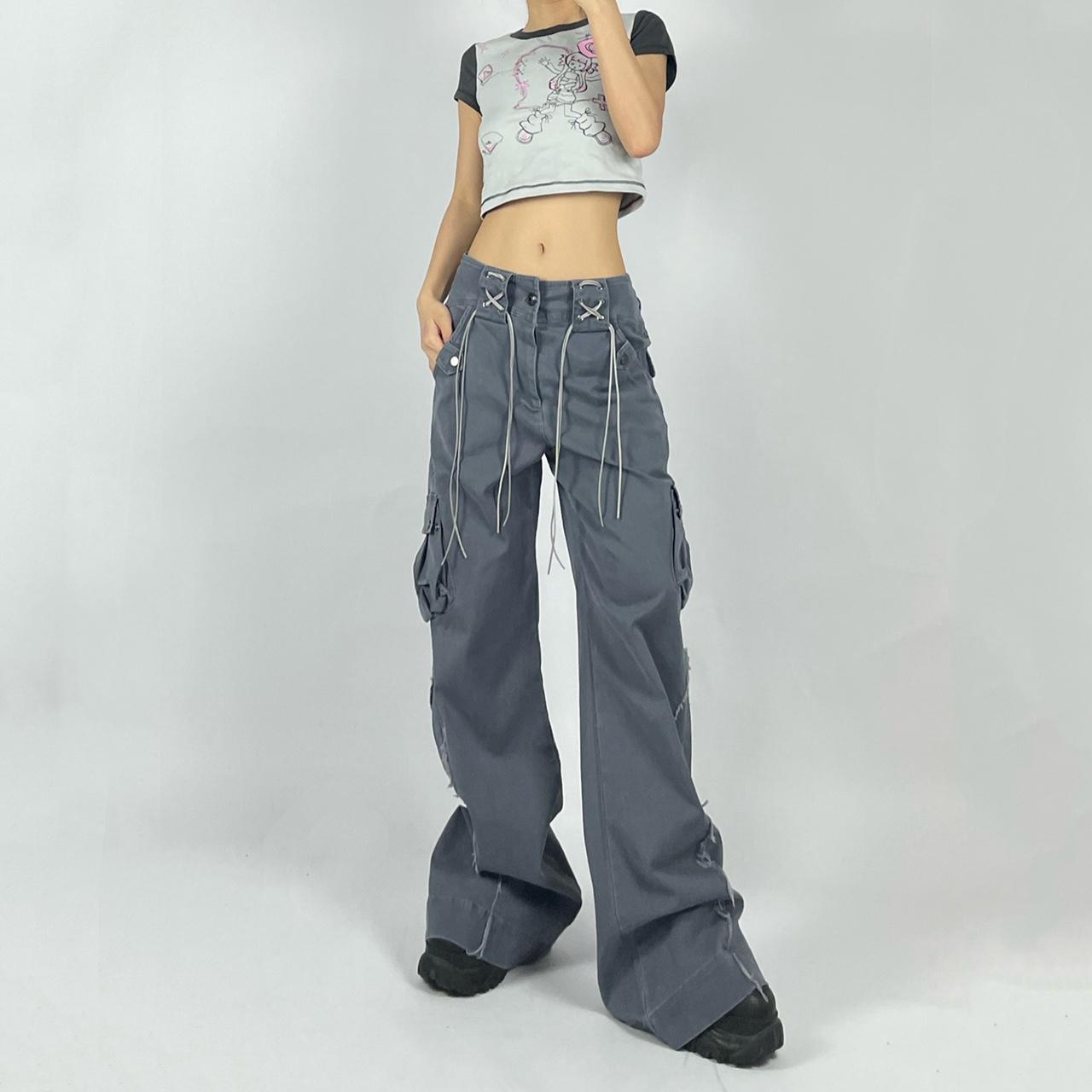 baggy flare pants