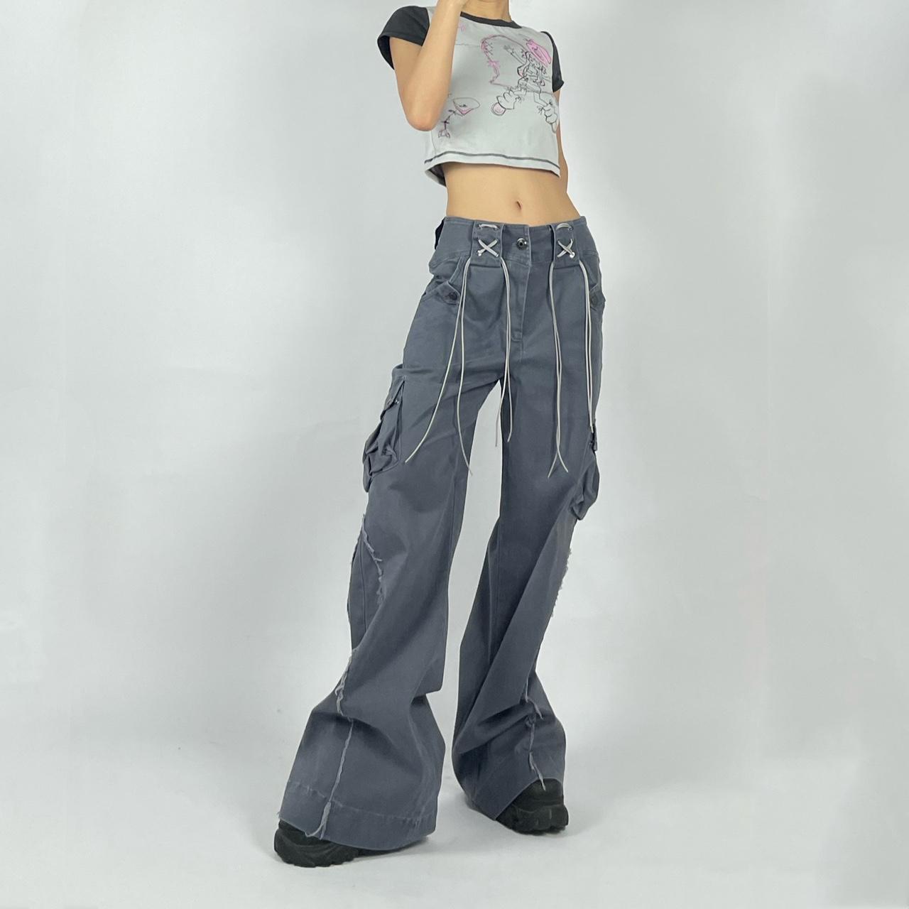 baggy flare pants