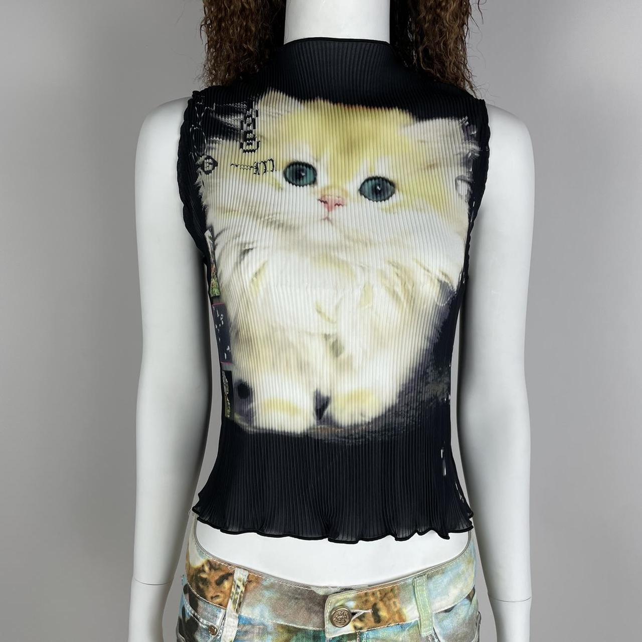 LADIES BLACK GOTHIC VOODOO DOLL PRINT LONG VEST TOP SUMMER DRESS GOTH PUNK EMO E