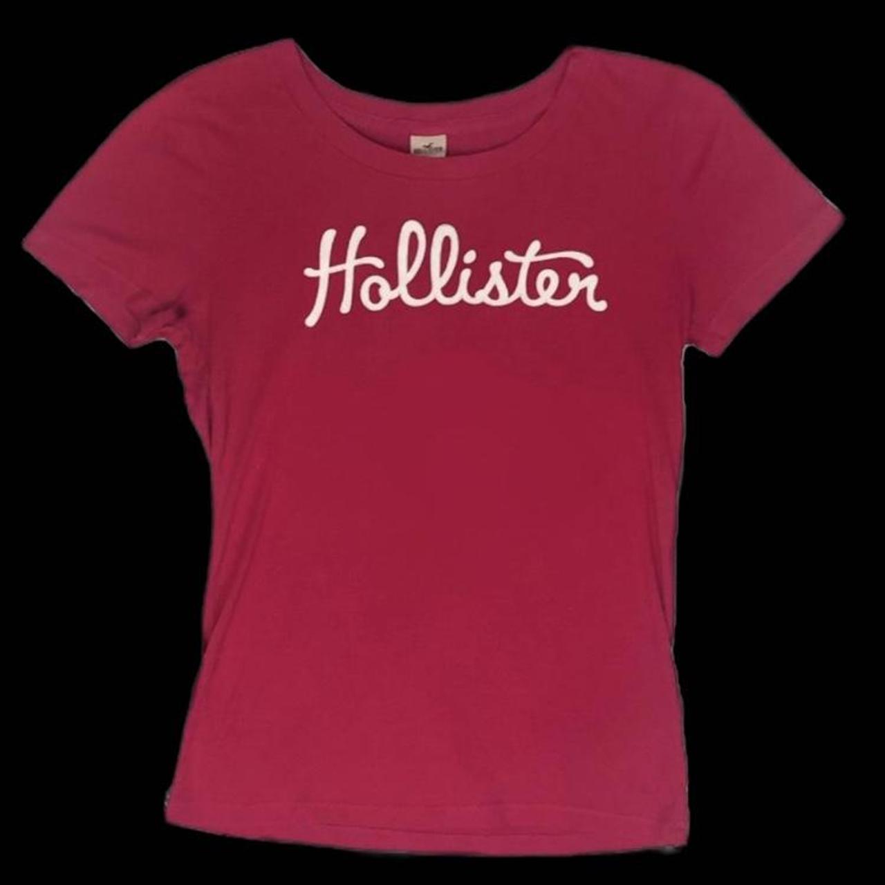 🎀 HOT PINK HOLLISTER TOP 🎀 Size tagged Large , great... - Depop