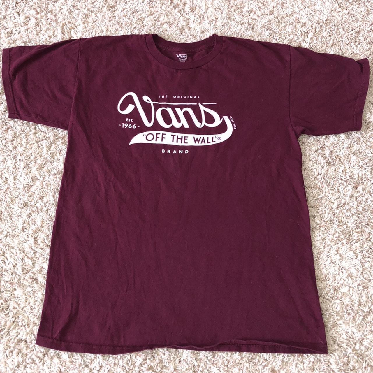 t shirt vans marron