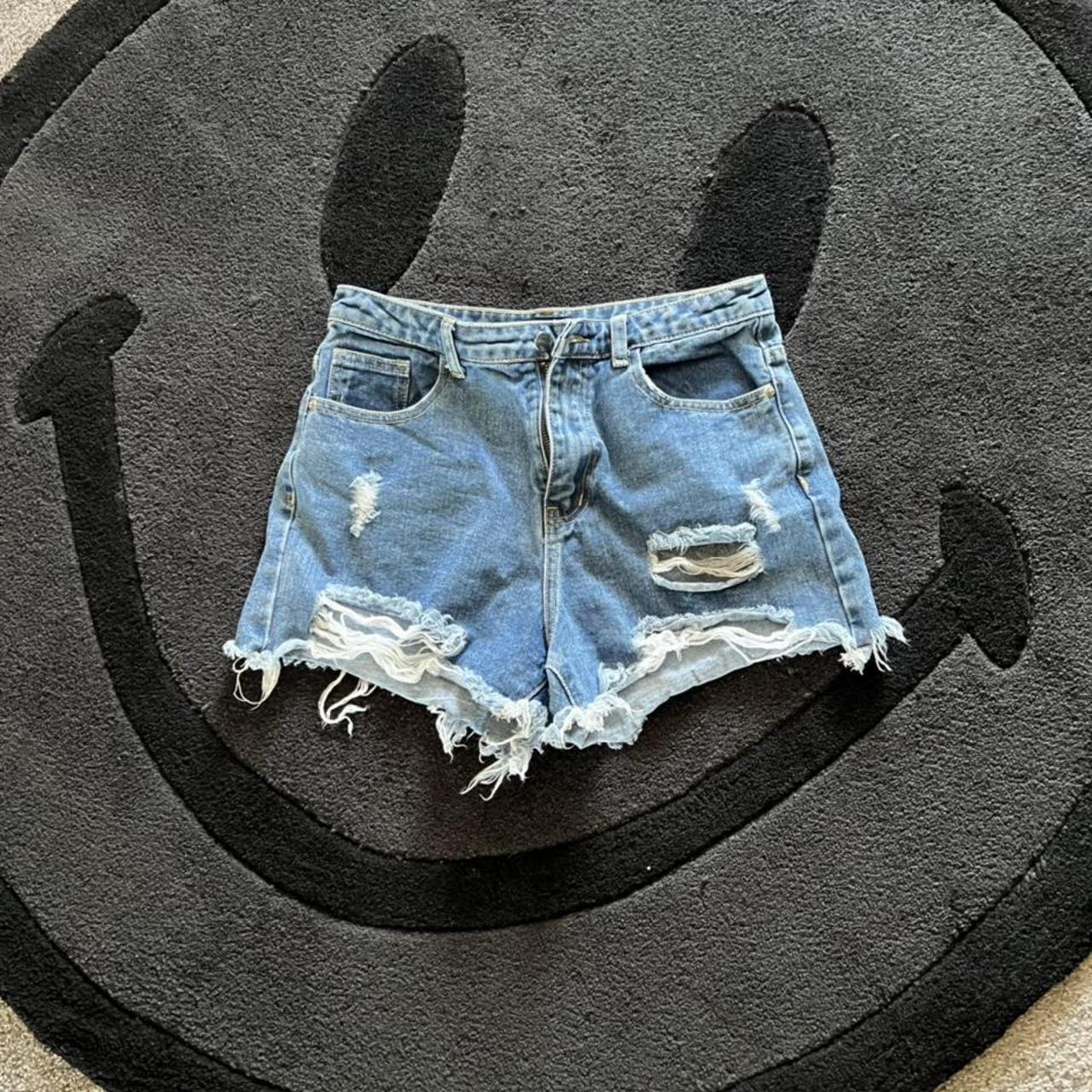 Denim on sale shorts plt