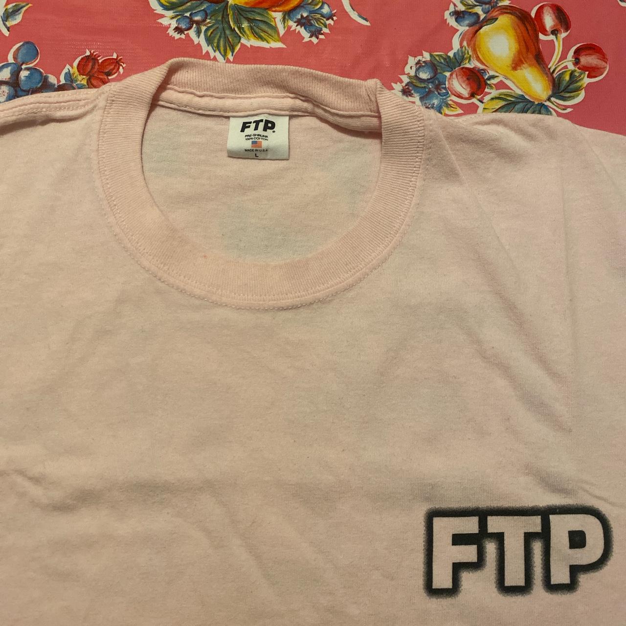 FTP Outer Glow Logo Tee Size: Large Color: - Depop
