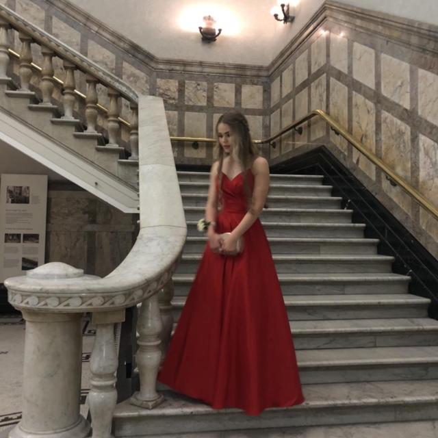 Red Formal Dress It's an exclusive dress to my - Depop