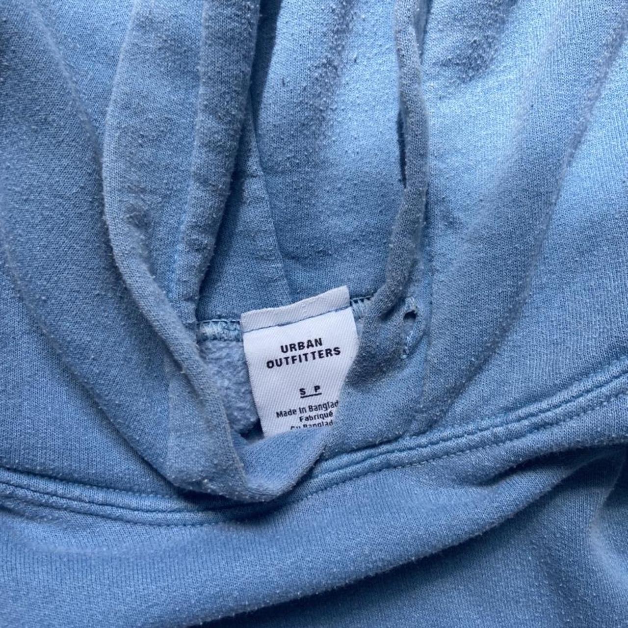 Urban blue hoodie, mens, size small, would fit... - Depop