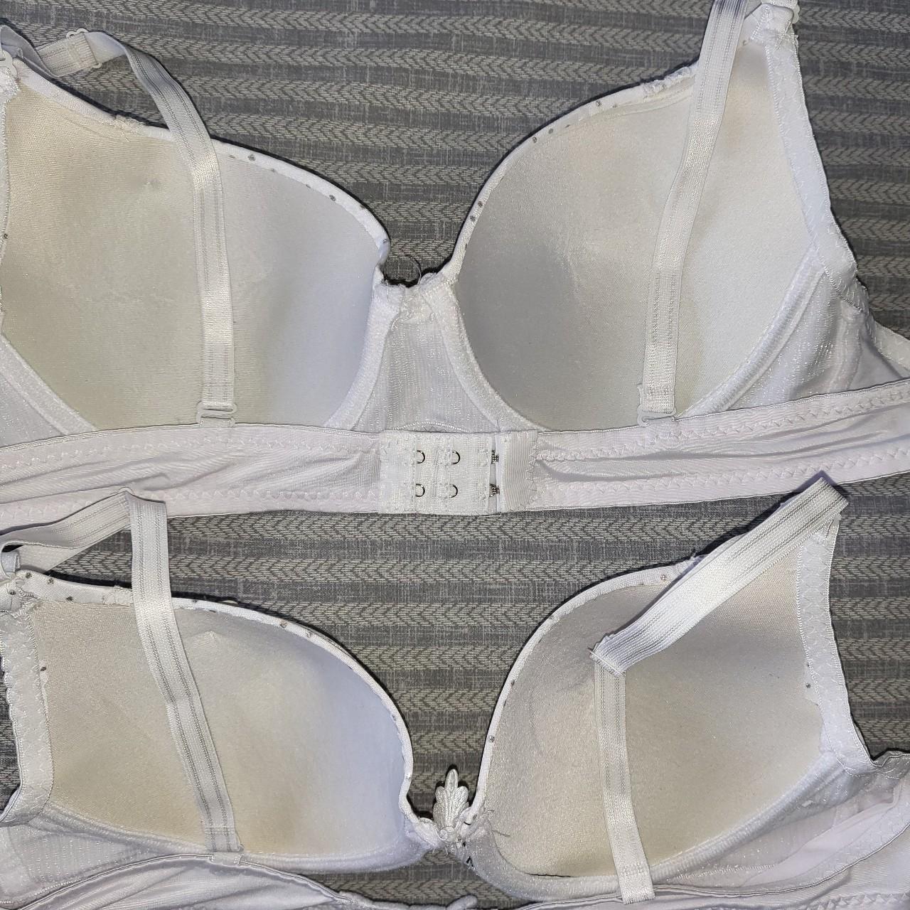 2 new bras underwired adjustable straps and moulded - Depop