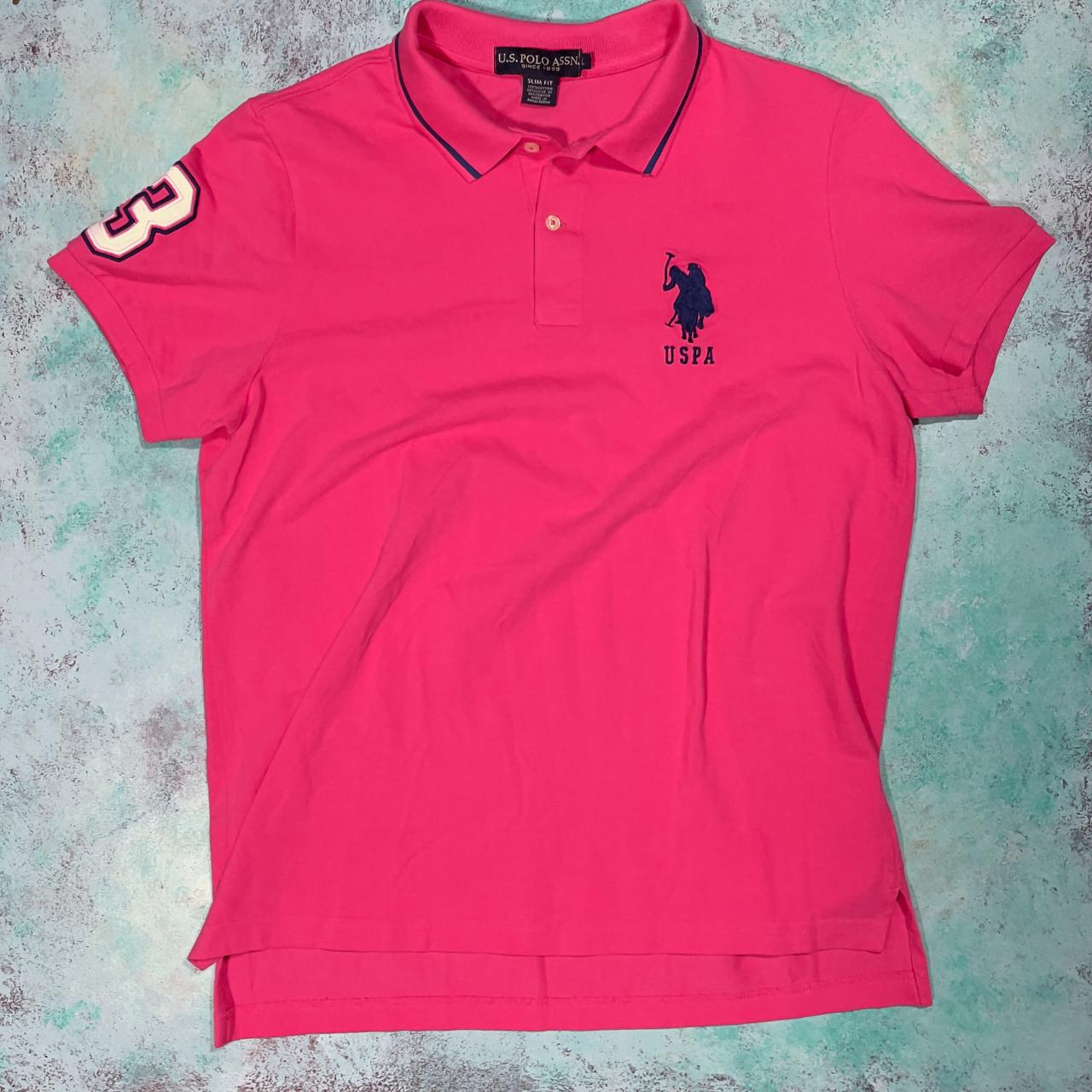 U.S. Polo Assn. Men's Pink Polo-shirts
