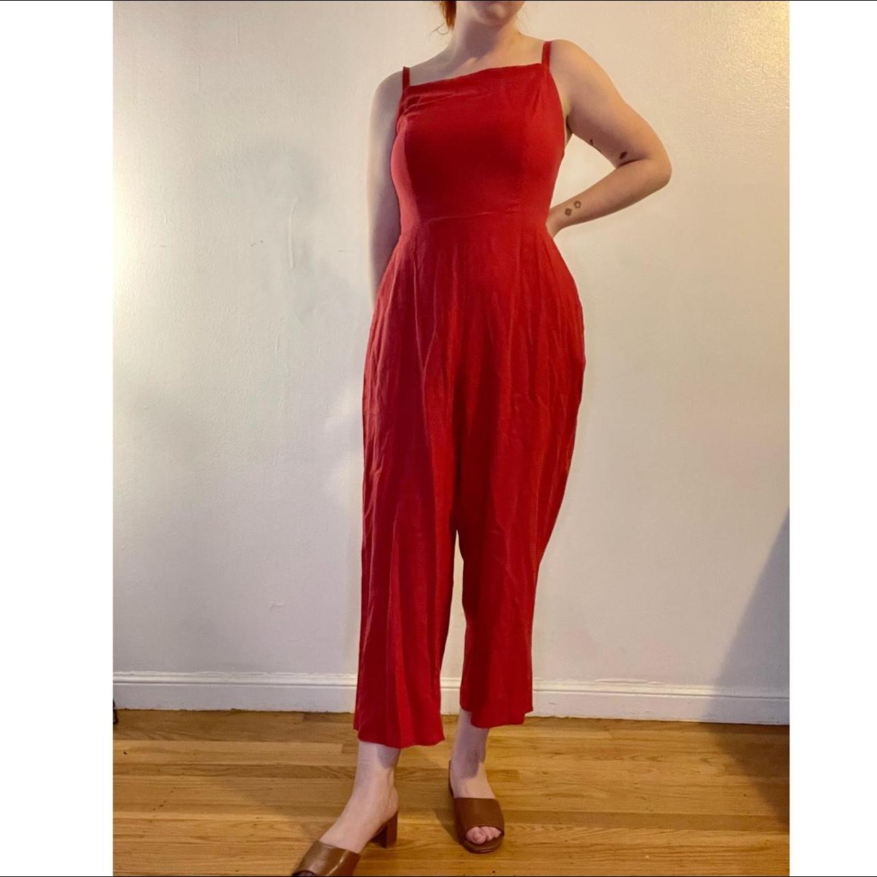 Old navy 2024 red jumpsuit