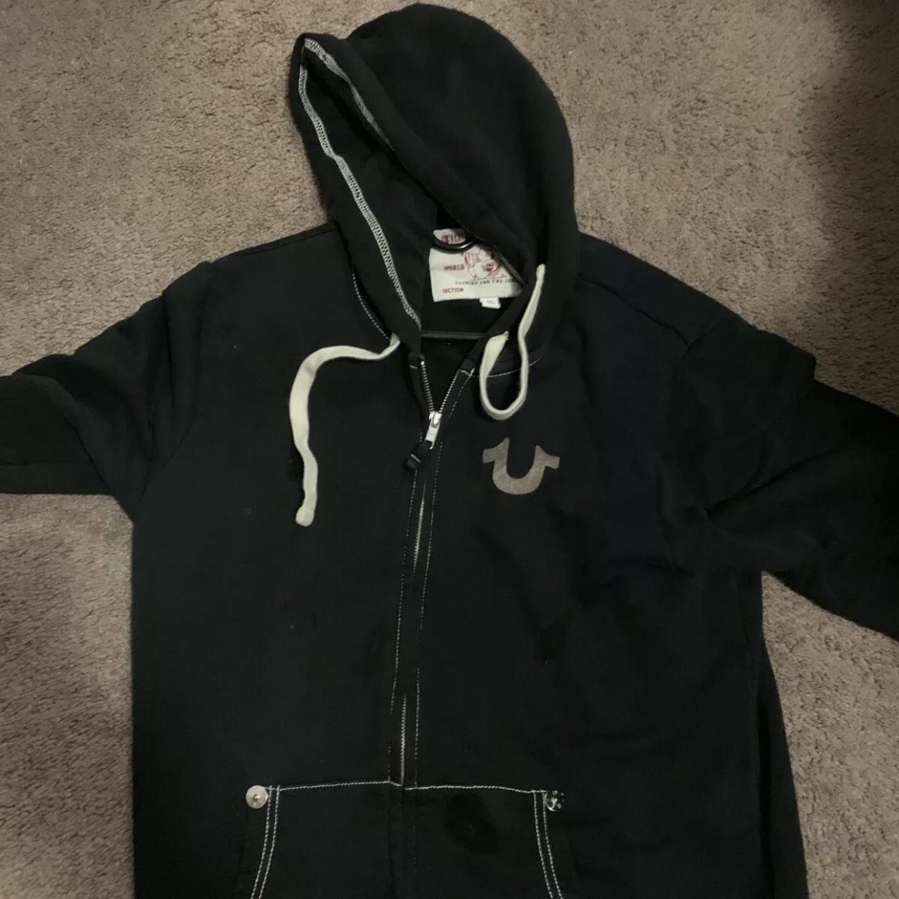 TRUE RELIGION HOODIE MENS SMALL BEST OFFER Depop