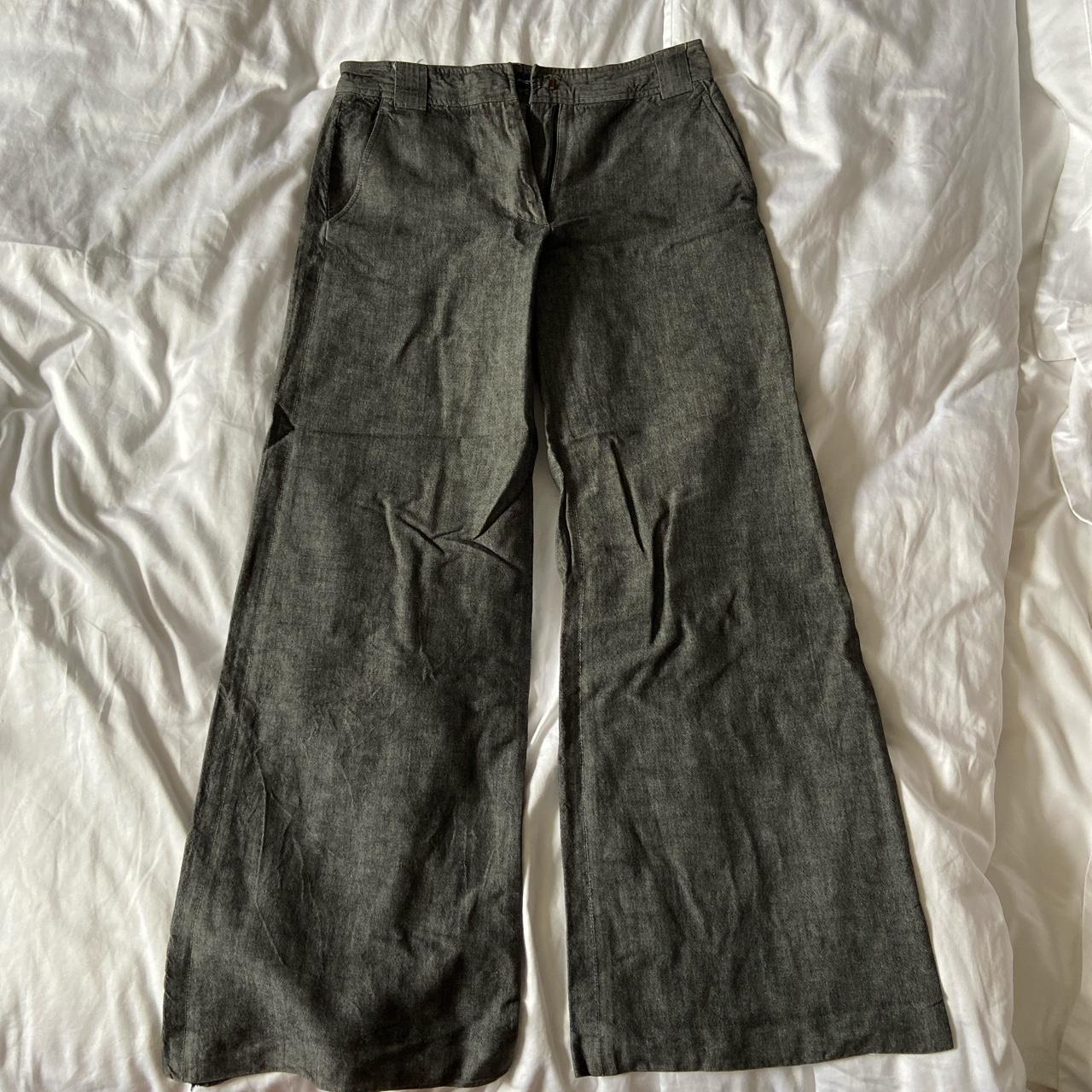 French Connection Women's Grey Trousers | Depop