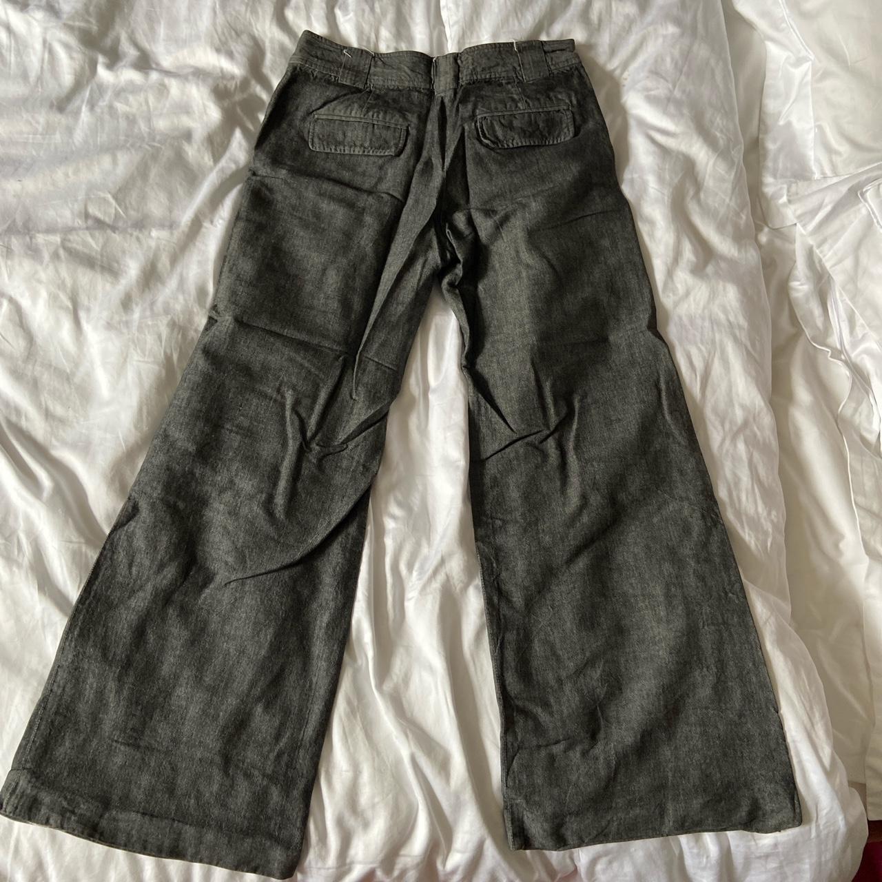 French Connection Women's Grey Trousers | Depop