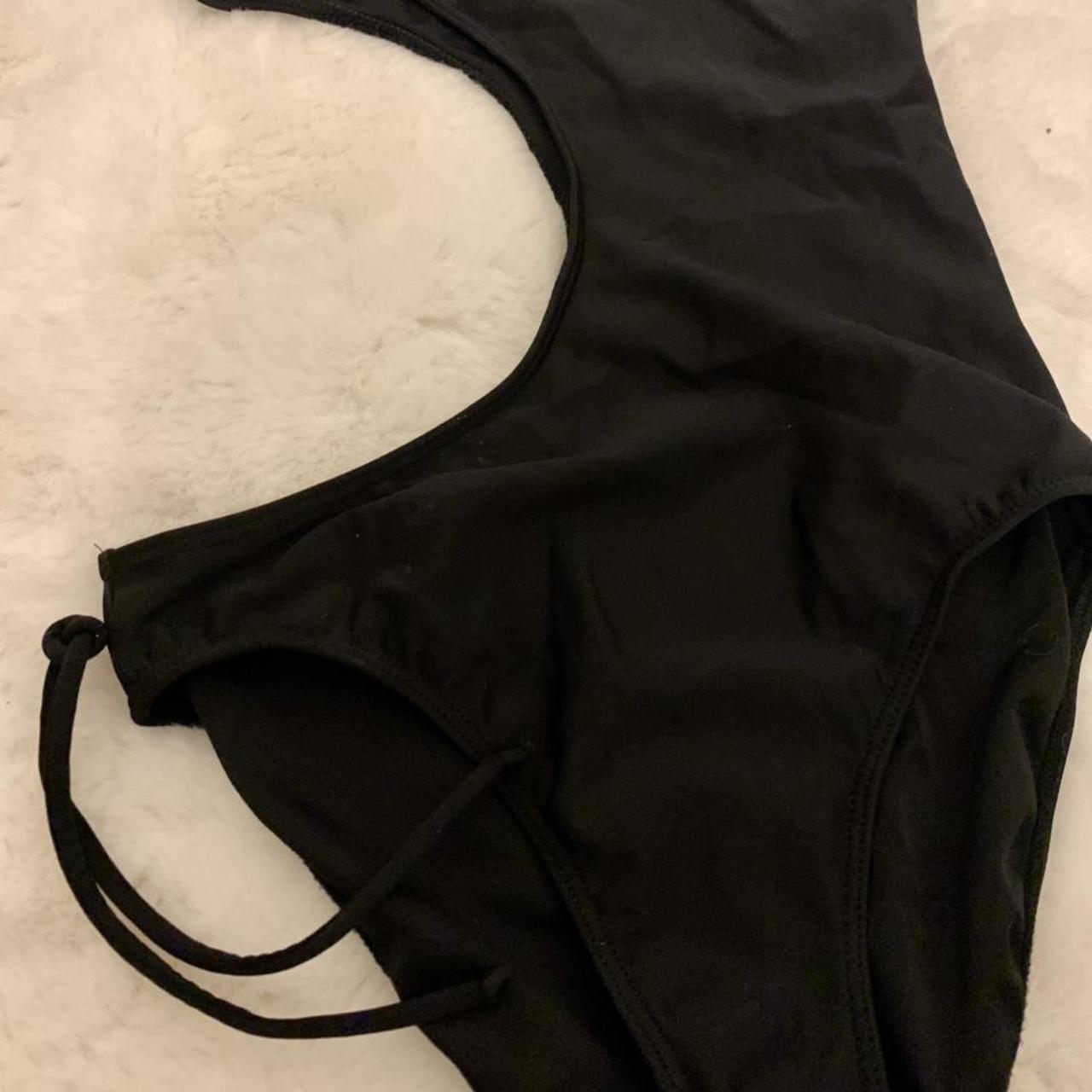 Delia's Women's Black Swimsuit-one-piece | Depop