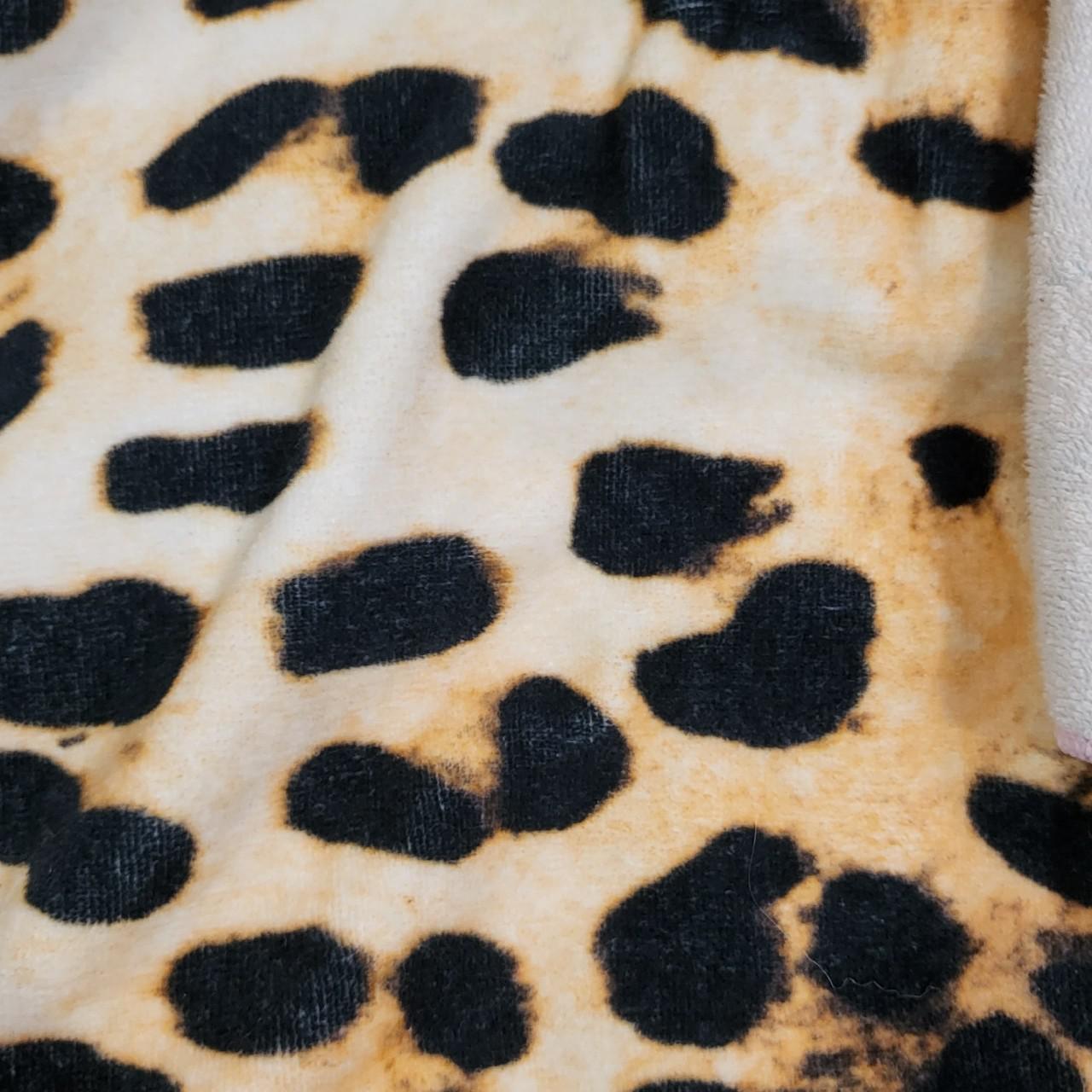 Rady gyaru brand leopard x pink microfiber towel set - Depop