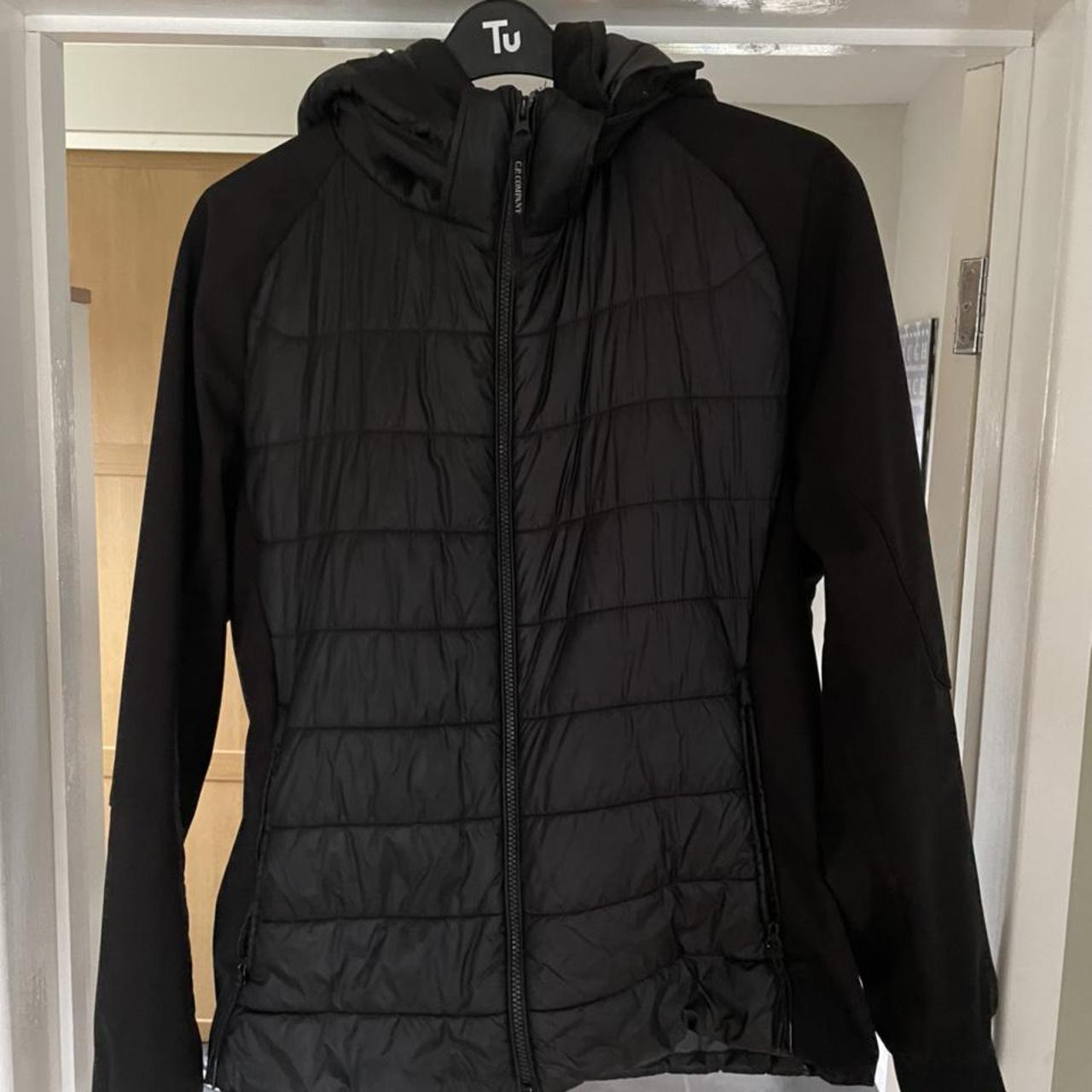 CP company goggle puffer shell jacket in... - Depop