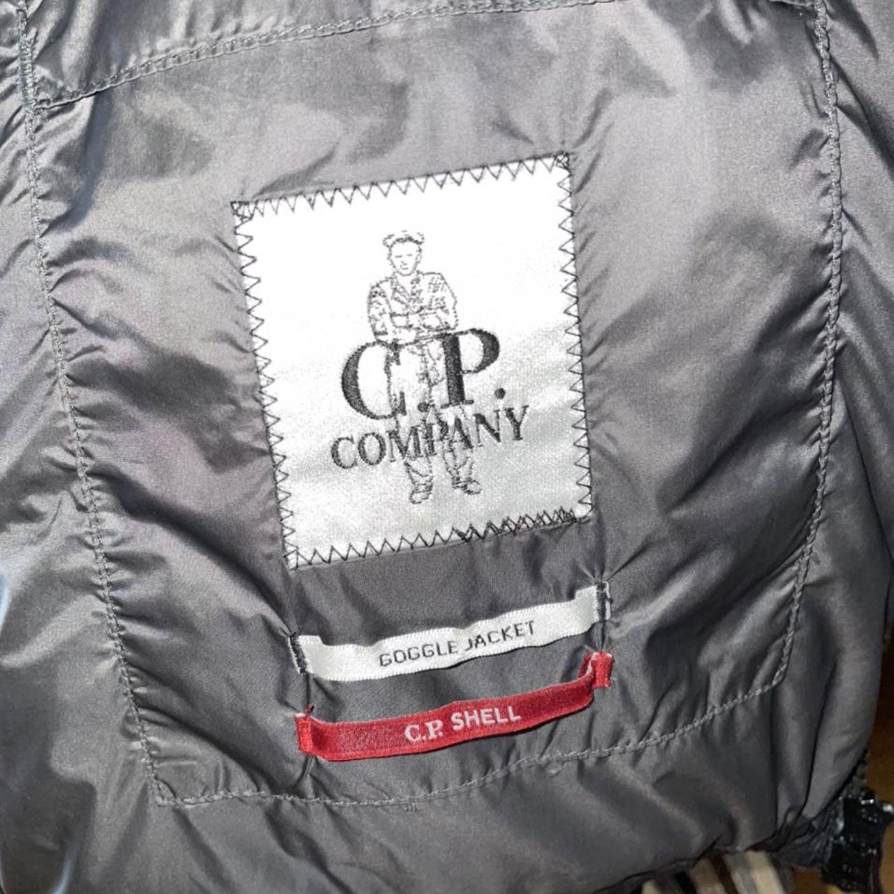 CP company goggle puffer shell jacket in... - Depop