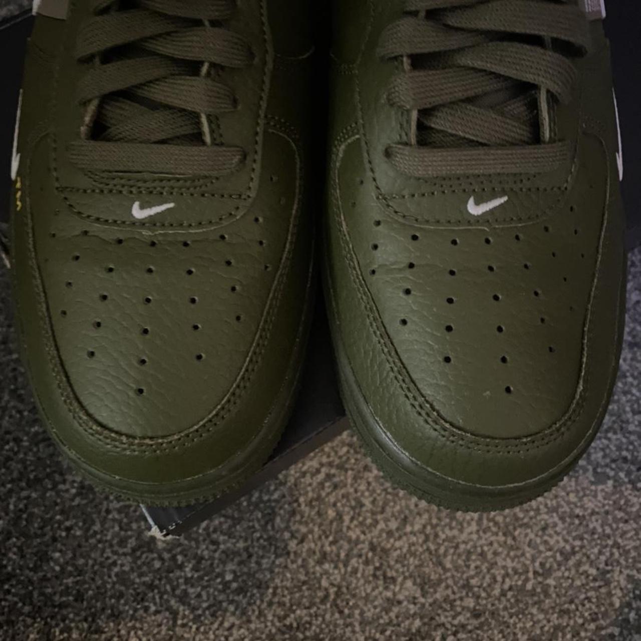 khaki green air force 1