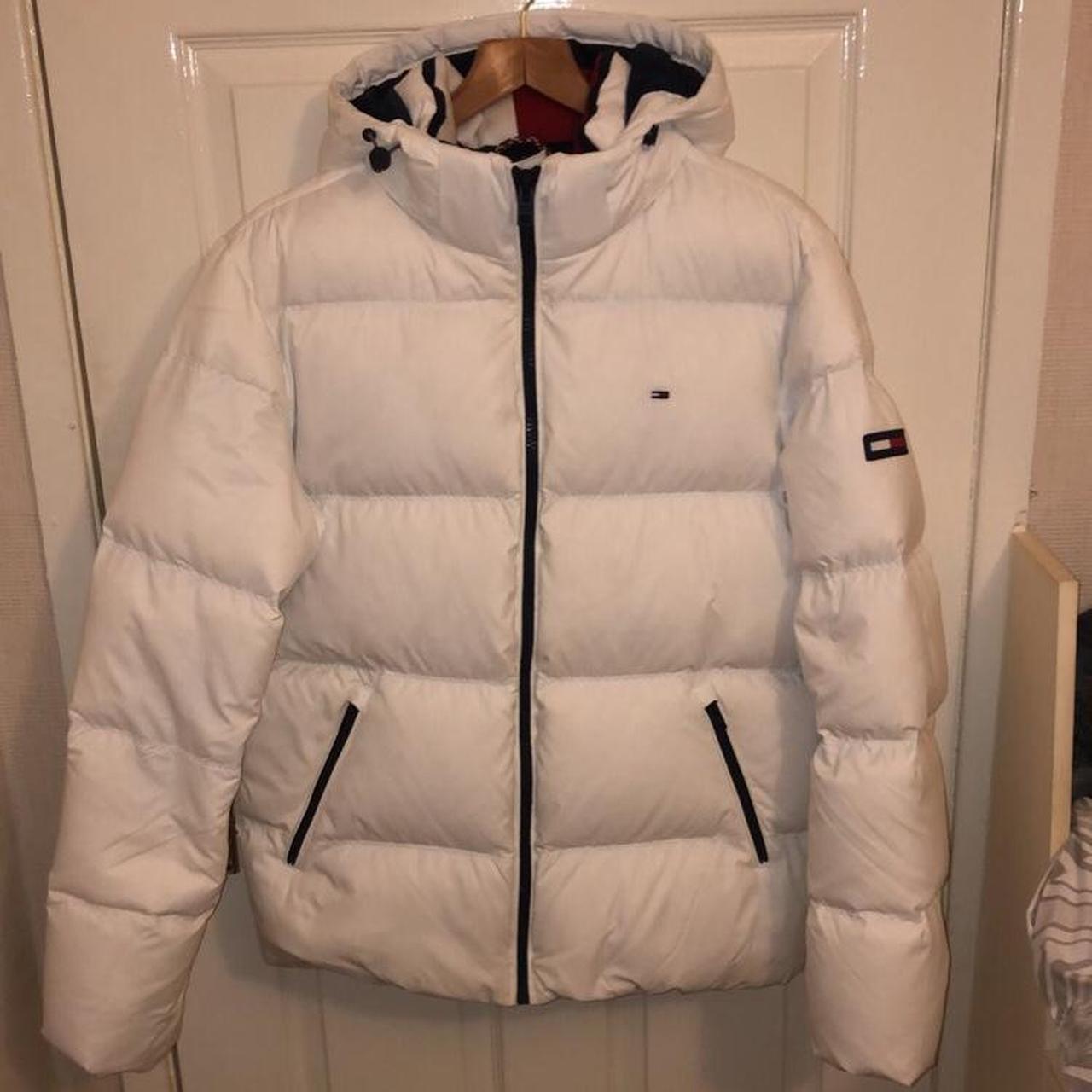 Mens Tommy Hilfiger Puffer Jacket. Had barely any... Depop